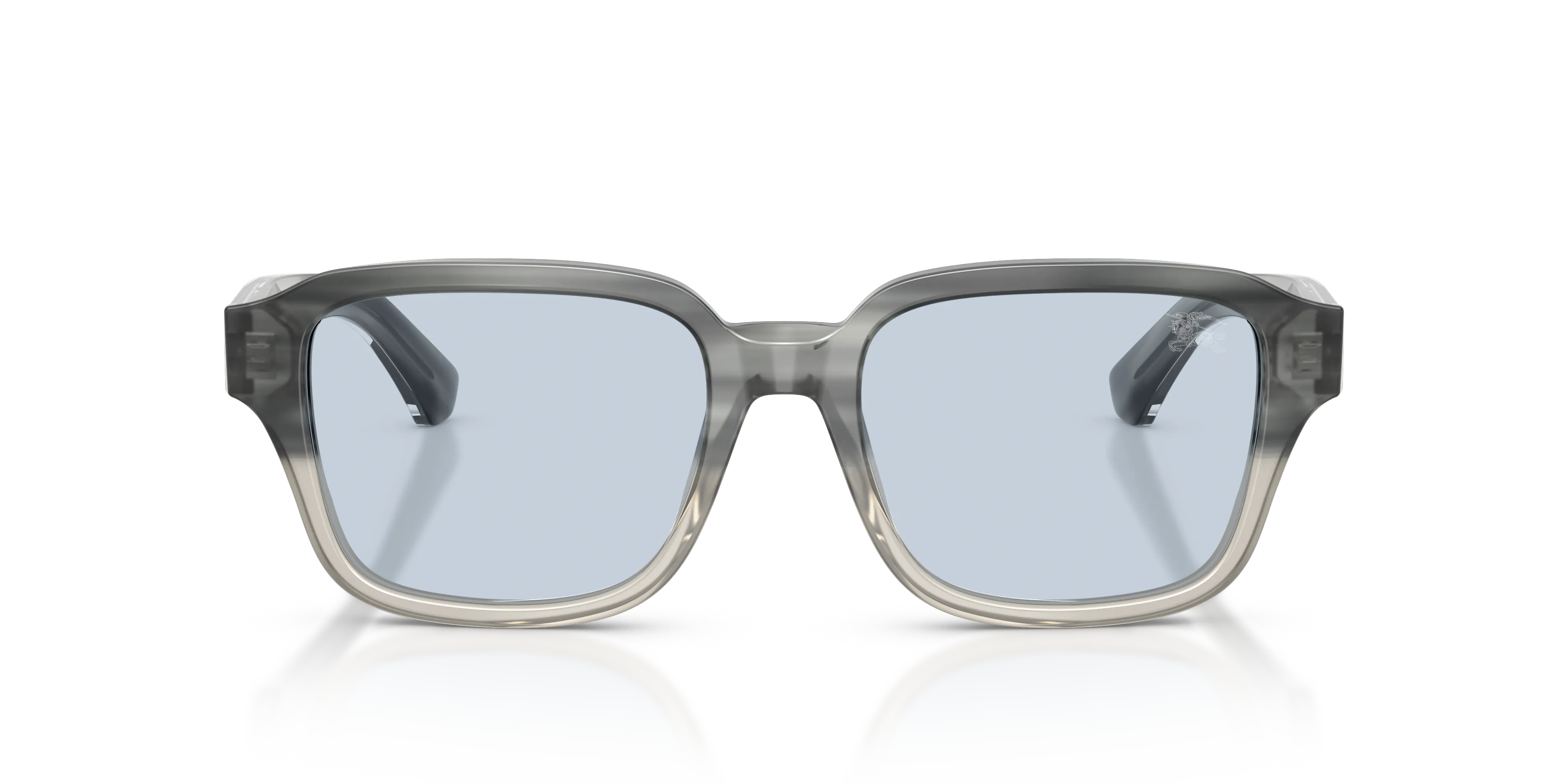 Burberry BE4484 420872 Occhiali da sole Acetato Grigio Blu Squadrata Normale - immagine 3