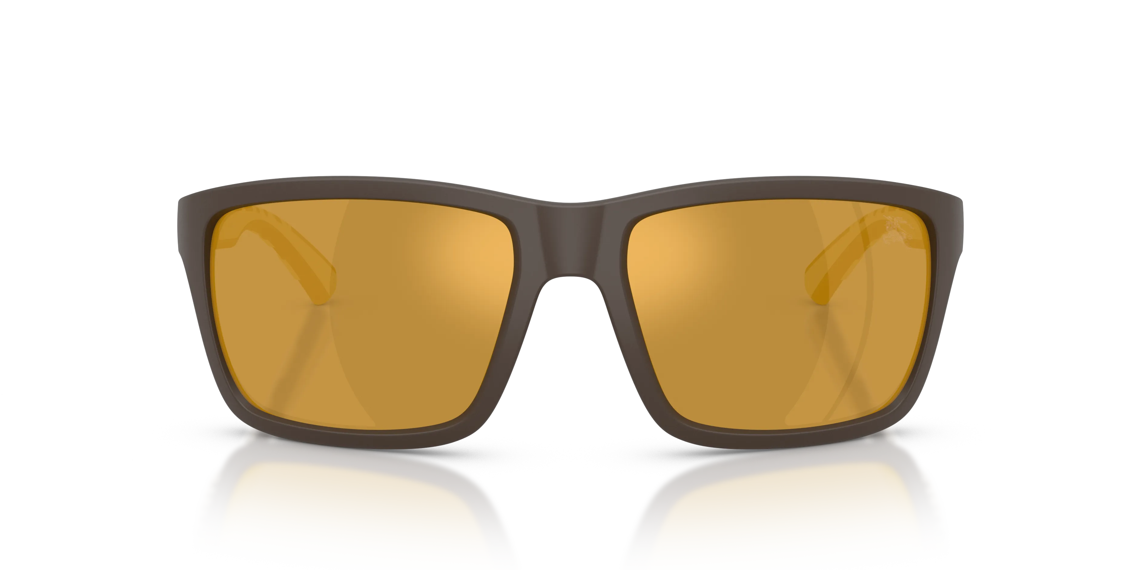 Burberry BE4483 42345A Occhiali da sole Iniettato Marrone Marrone Squadrata Normale - immagine 3