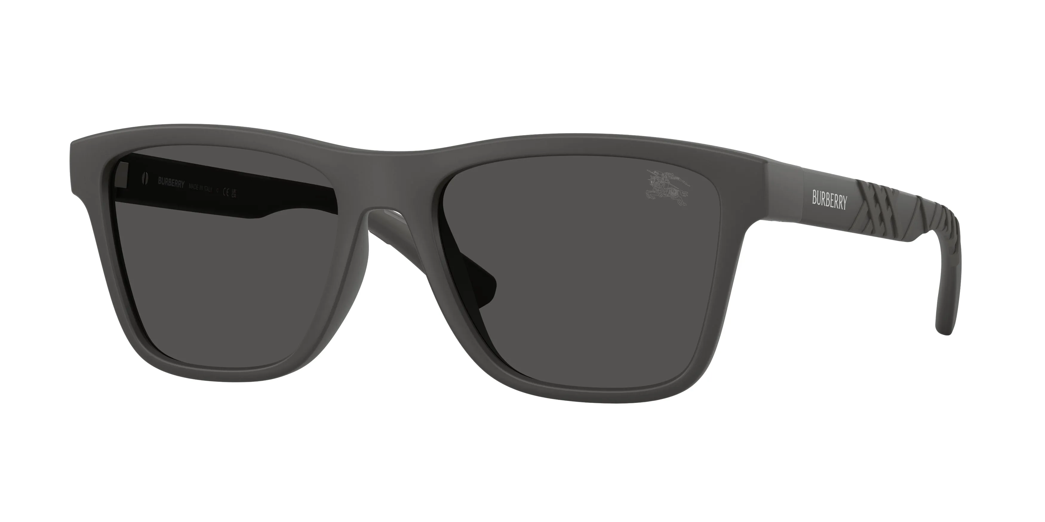Burberry BE4482U 423387 Occhiali da sole Iniettato Grigio Grigio Squadrata Normale - immagine 1