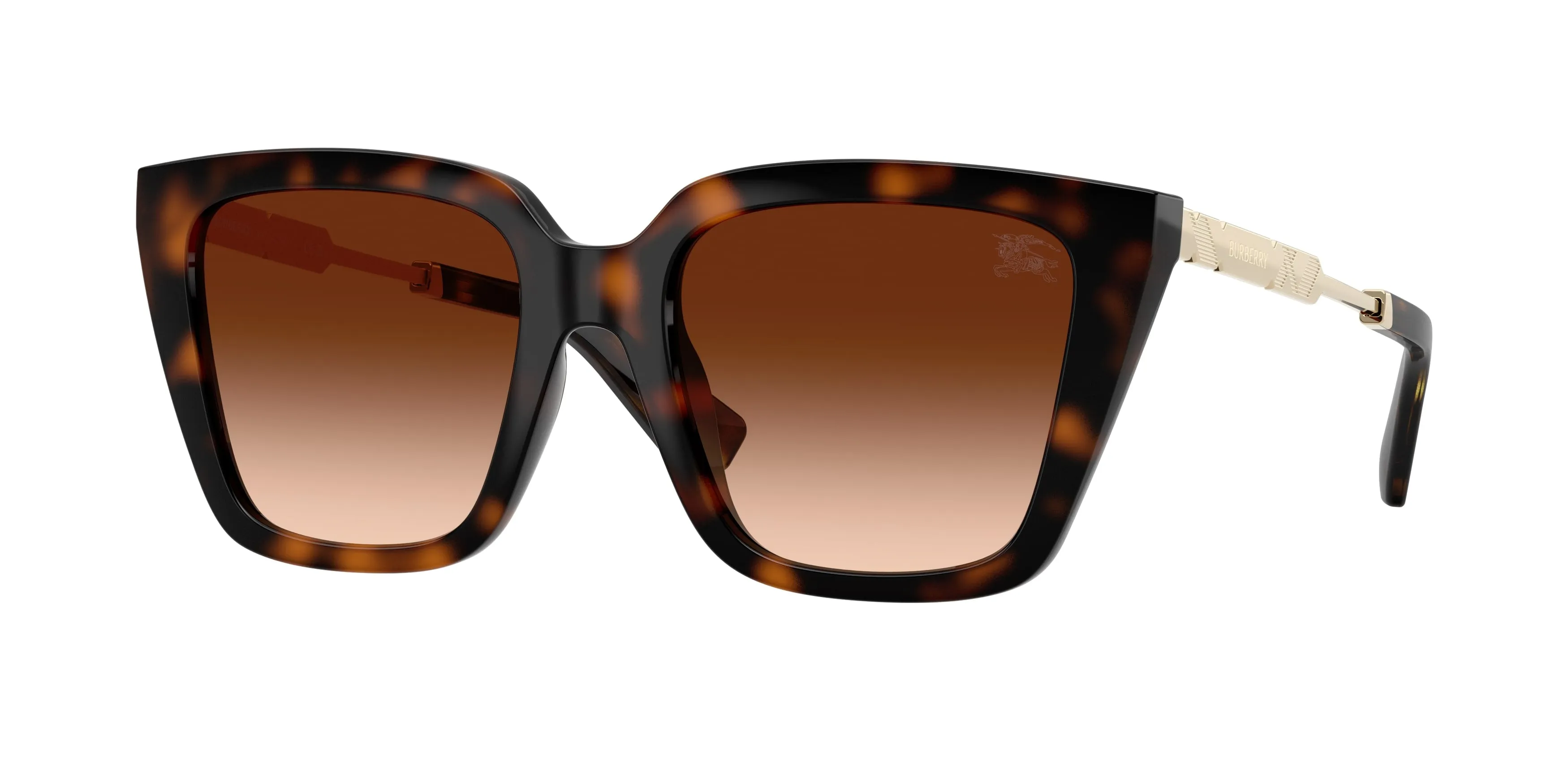 Burberry BE4473U 300274 Occhiali da sole Iniettato Marrone Marrone Squadrata Normale Sfumato - immagine 1