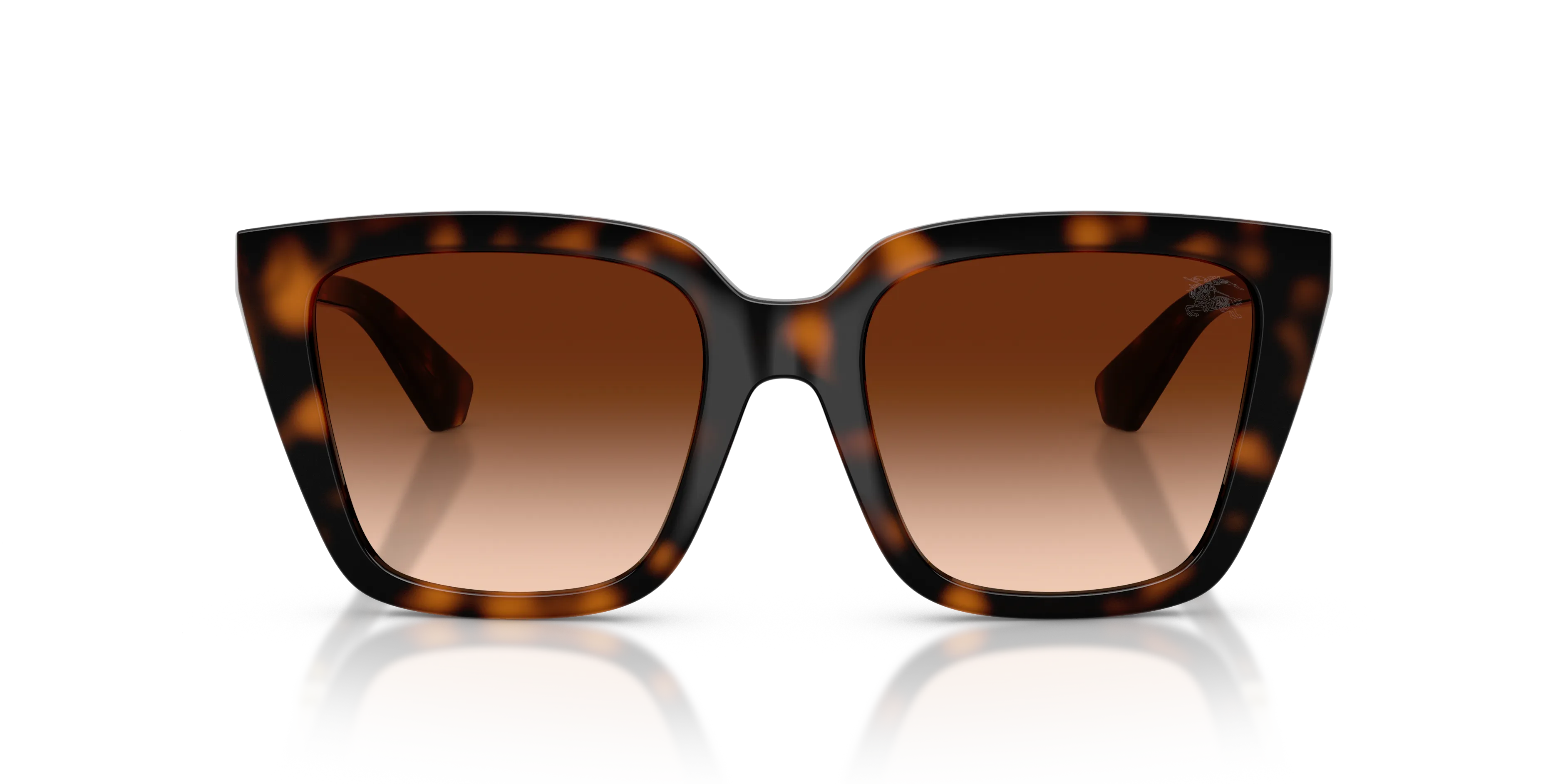 Burberry BE4473U 300274 Occhiali da sole Iniettato Marrone Marrone Squadrata Normale Sfumato - immagine 3