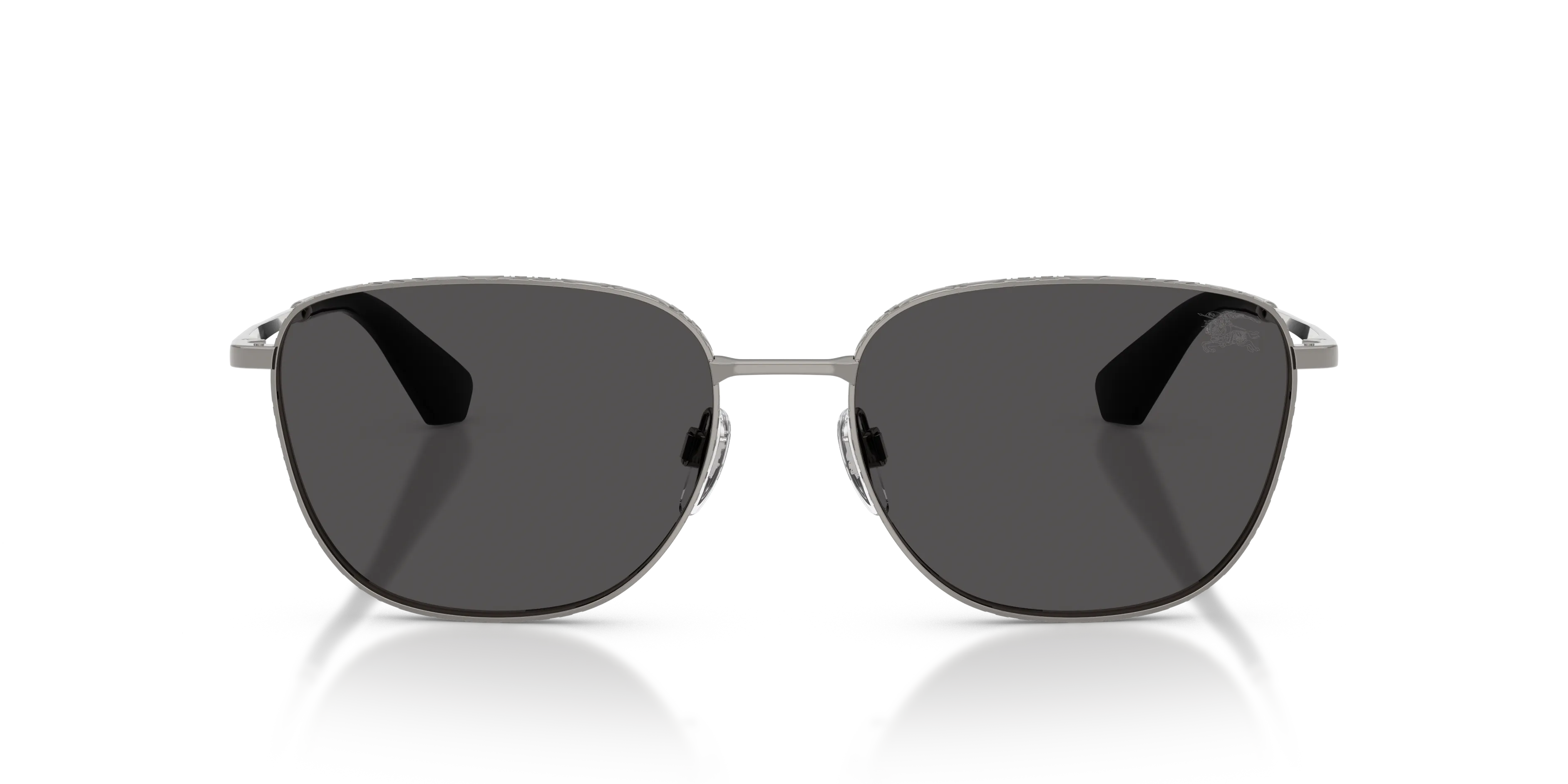 Burberry BE3171 100387 Occhiali da sole Metallo Grigio Grigio Squadrata Normale - immagine 3