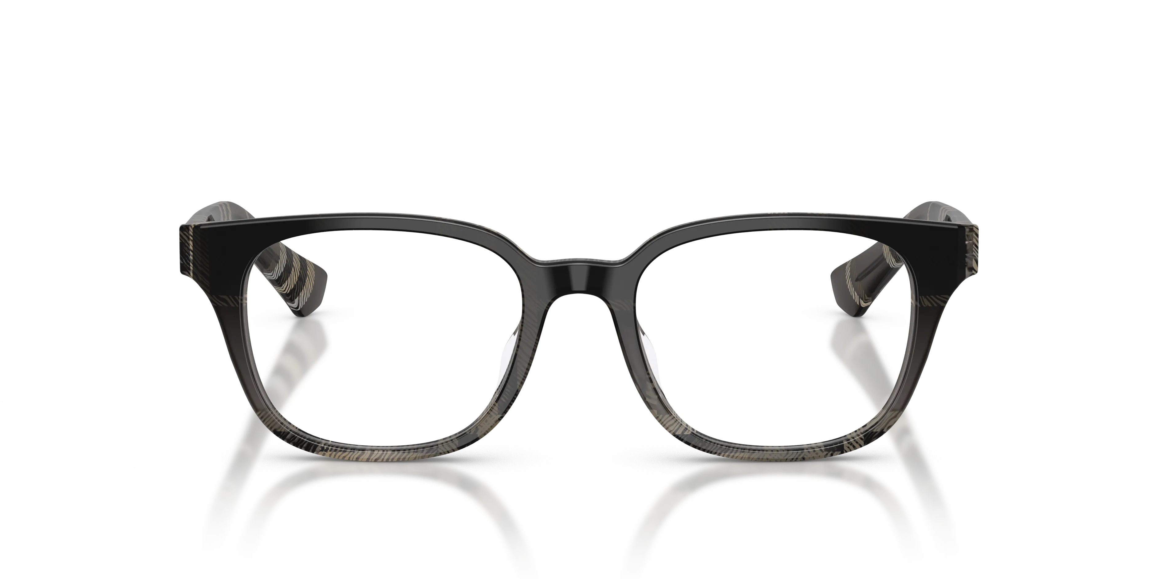 Burberry BE2462D 4200 Montature da vista Acetato Grigio Trasparente Squadrata Normale - immagine 3