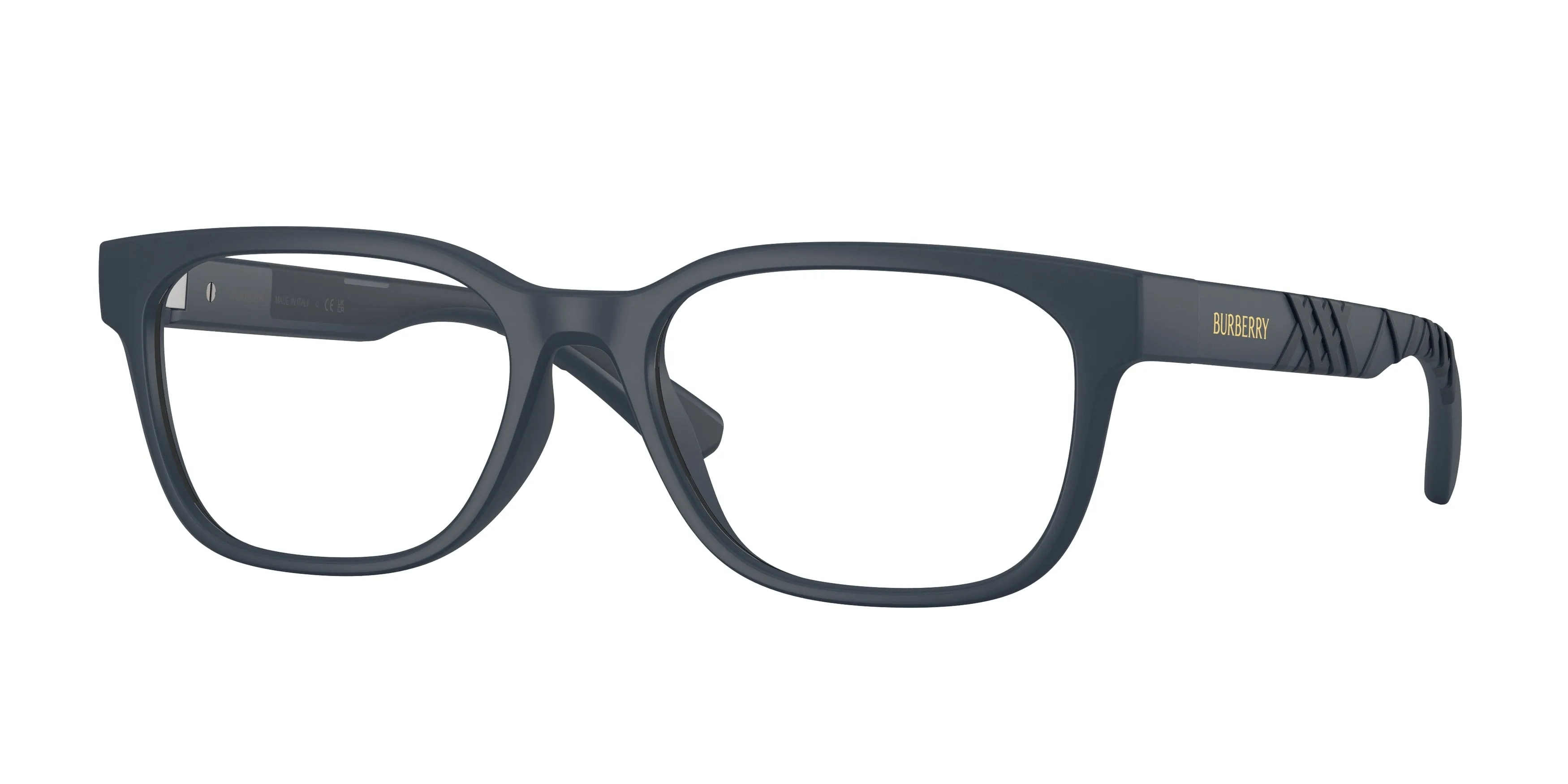 Burberry BE2460D 4240 Montature da vista Iniettato Blu Trasparente Squadrata Normale - immagine 1