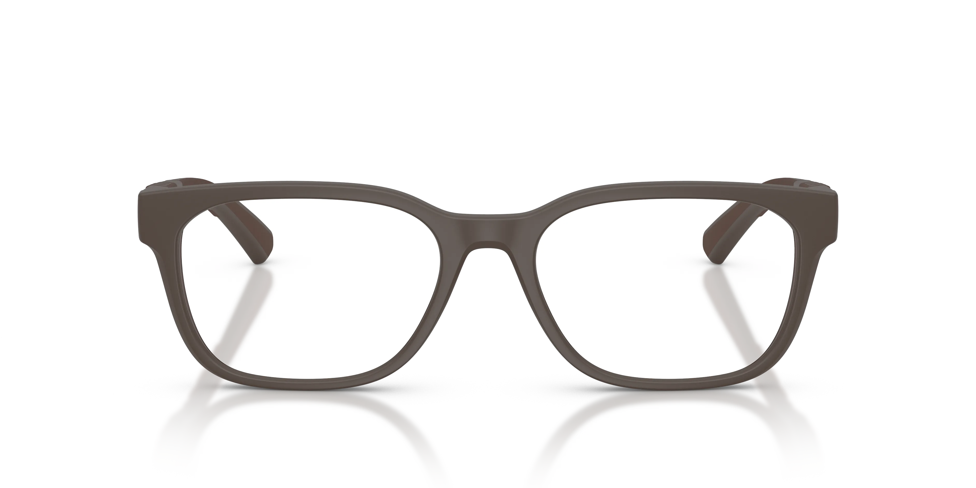 Burberry BE2460D 4234 Montature da vista Iniettato Marrone Trasparente Squadrata Normale - immagine 3