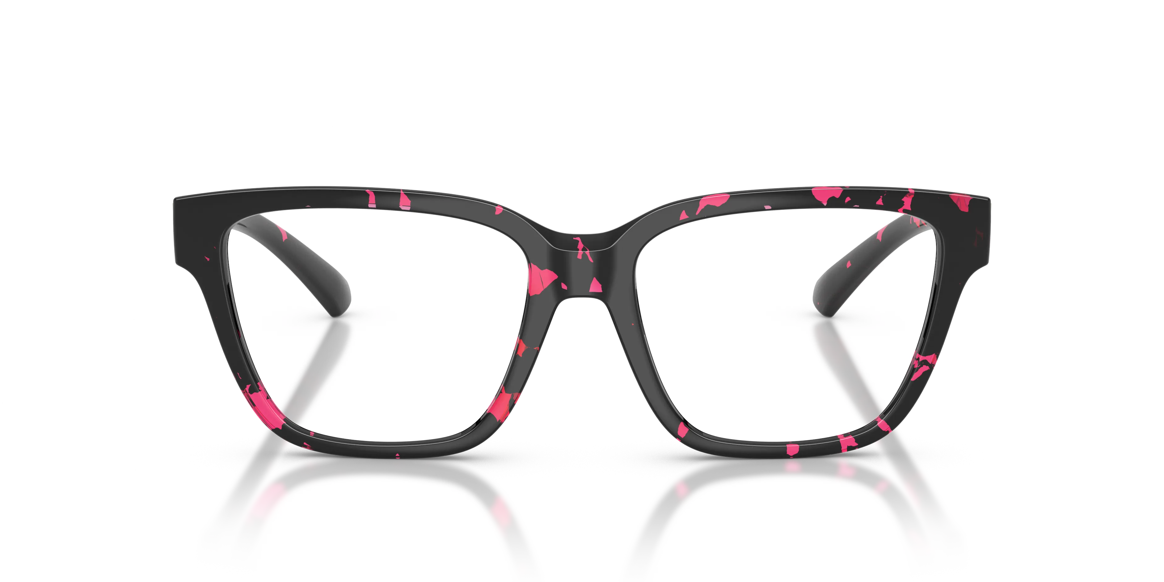 Burberry BE2457U 4126 Montature da vista Iniettato Tartaruga Trasparente Squadrata Normale - immagine 3