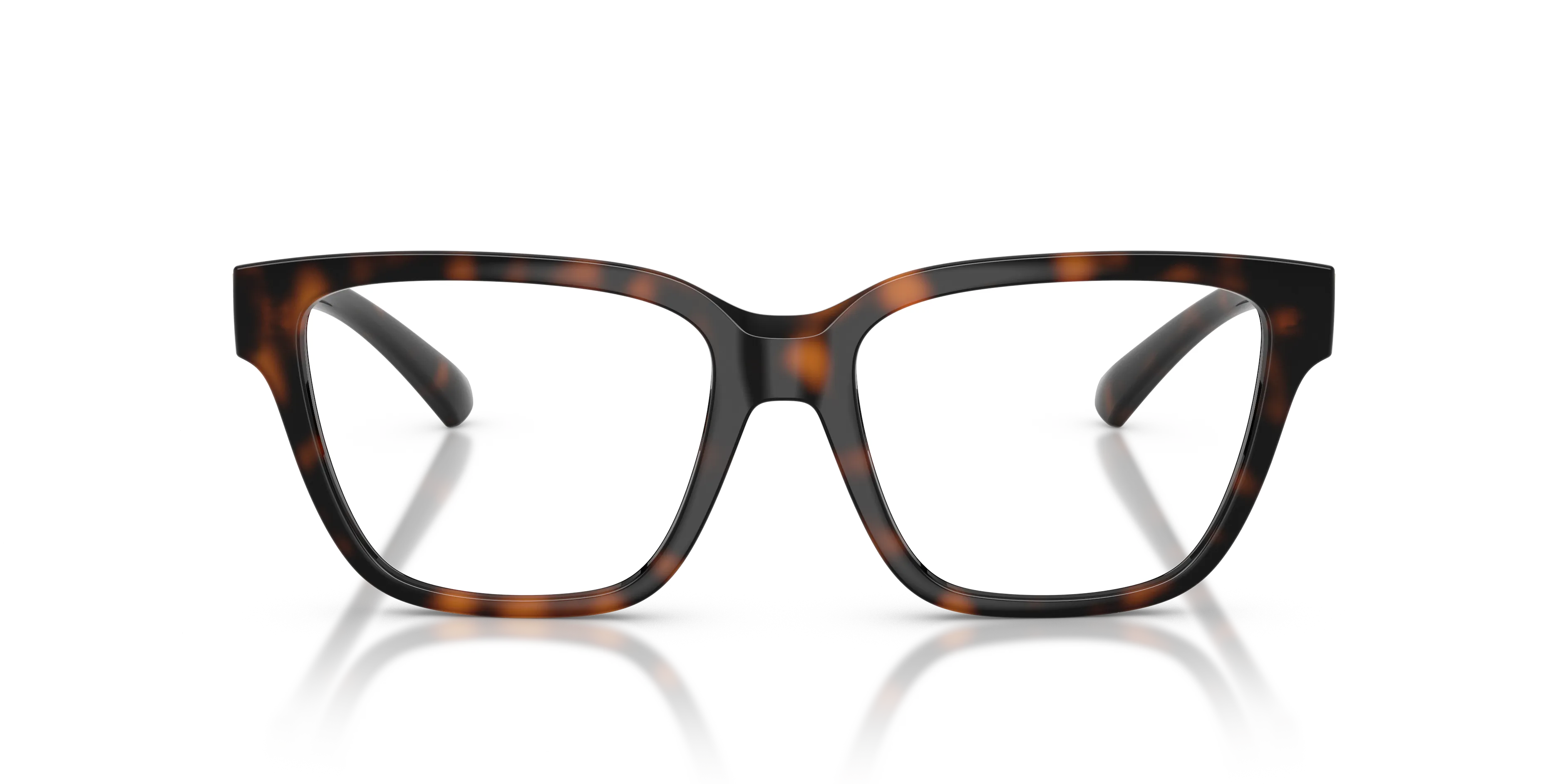 Burberry BE2457U 3002 Montature da vista Iniettato Marrone Trasparente Squadrata Normale - immagine 3