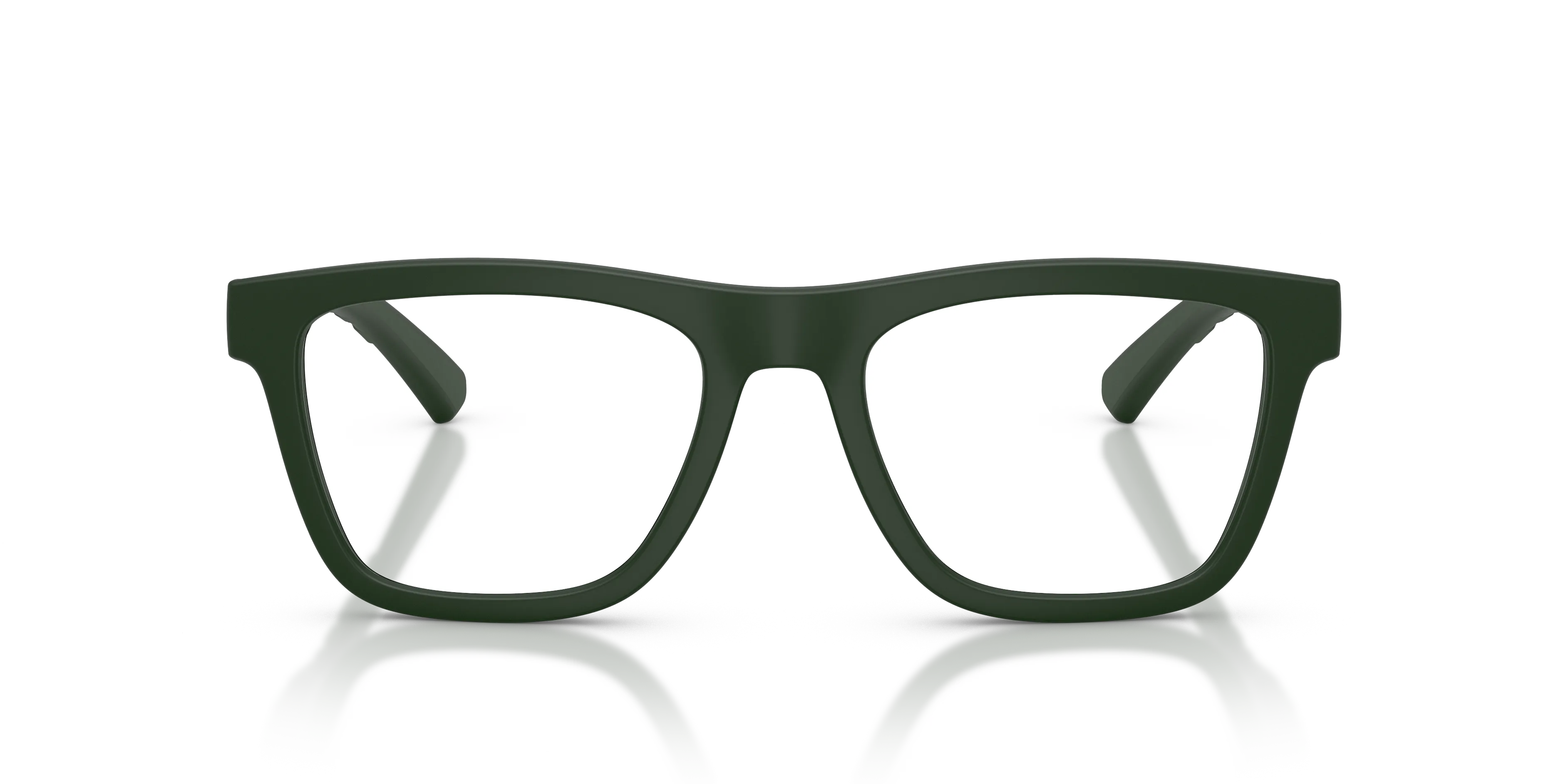 Burberry BE2452U 4232 Montature da vista Iniettato Verde Trasparente Squadrata Normale - immagine 3