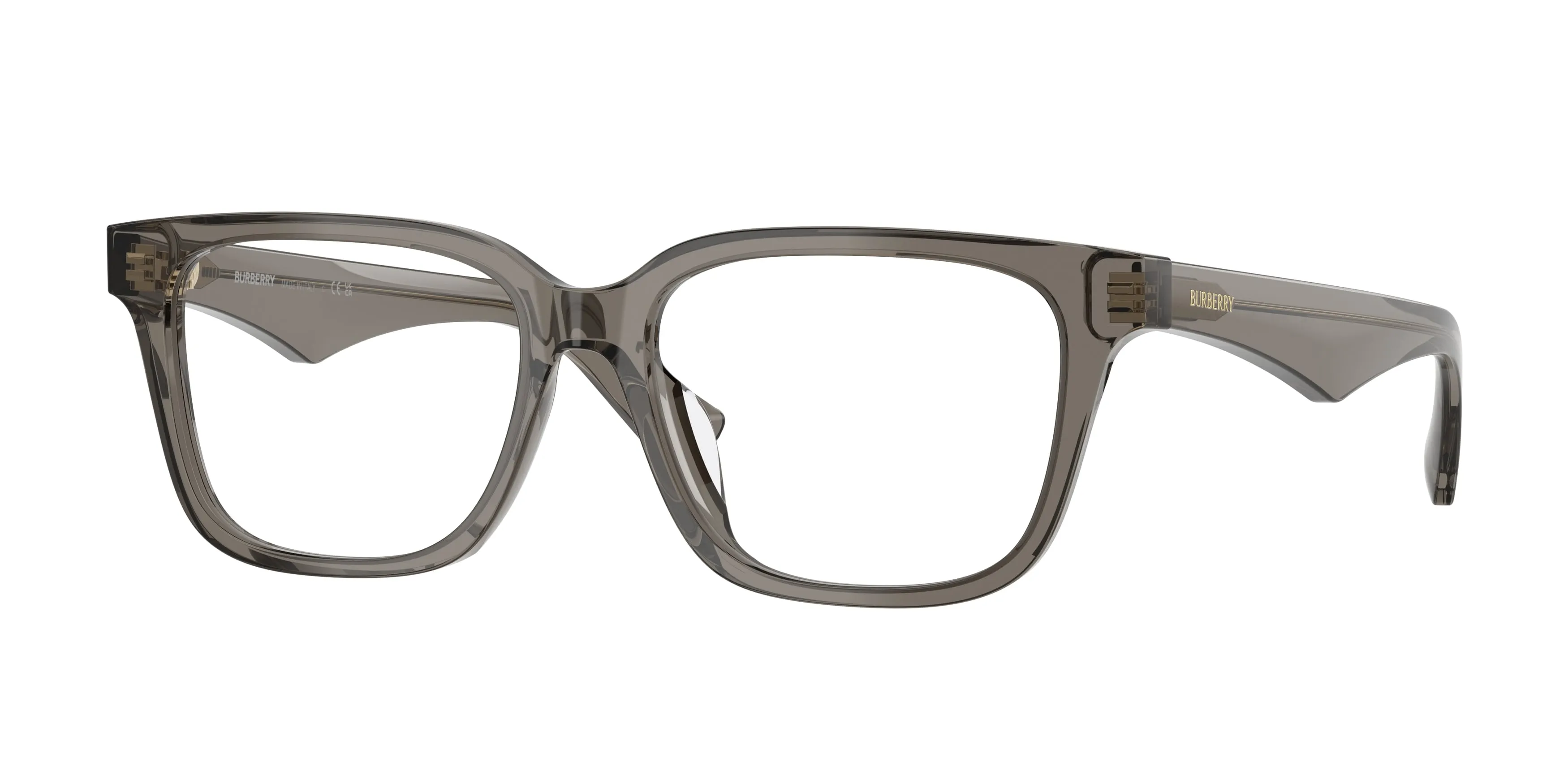 Burberry BE2425D 4242 Montature da vista Acetato Grigio Trasparente Squadrata Normale - immagine 1