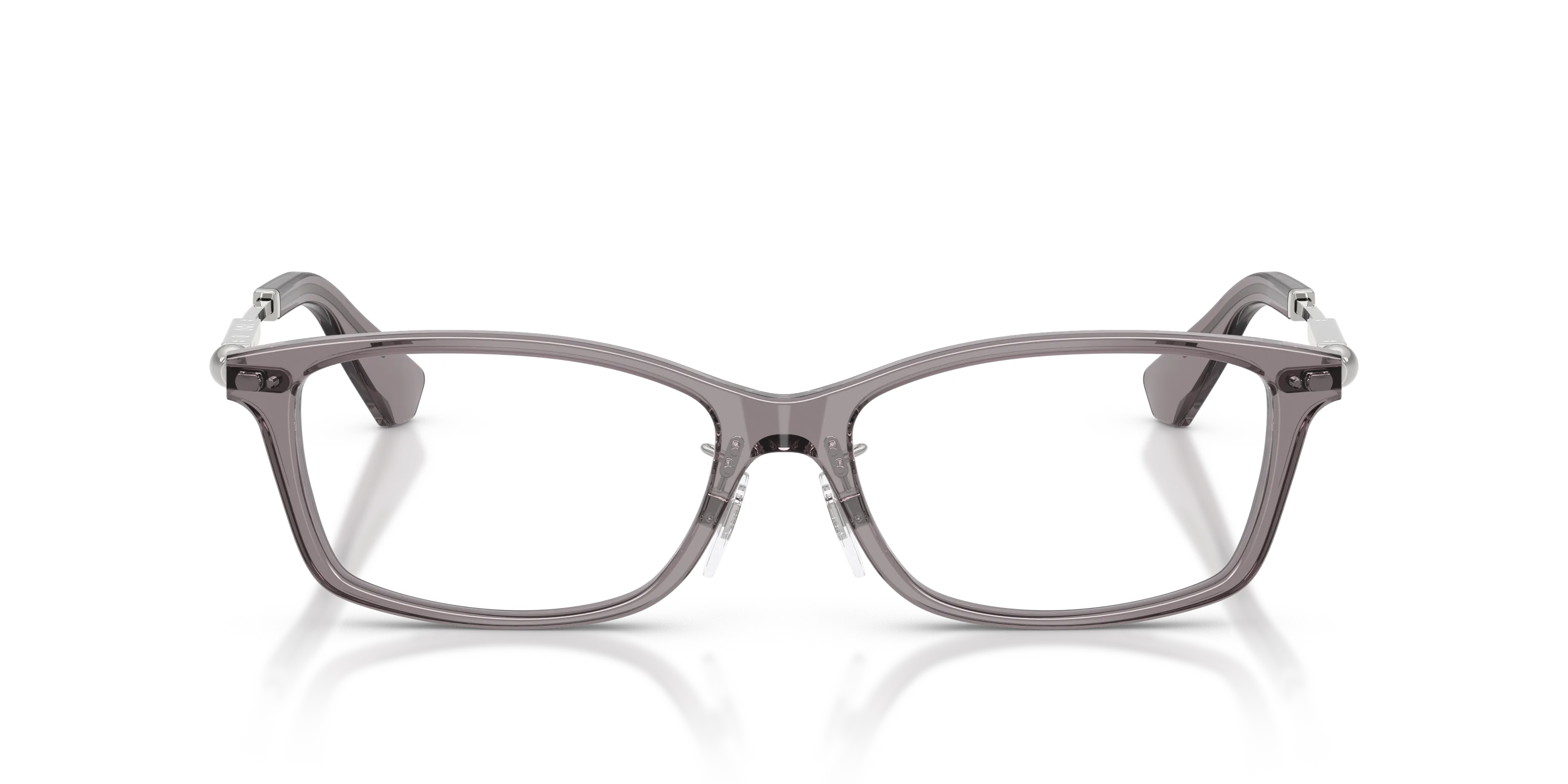 Burberry BE2414D 4241 Montature da vista Acetato Grigio Trasparente Squadrata Normale - immagine 3