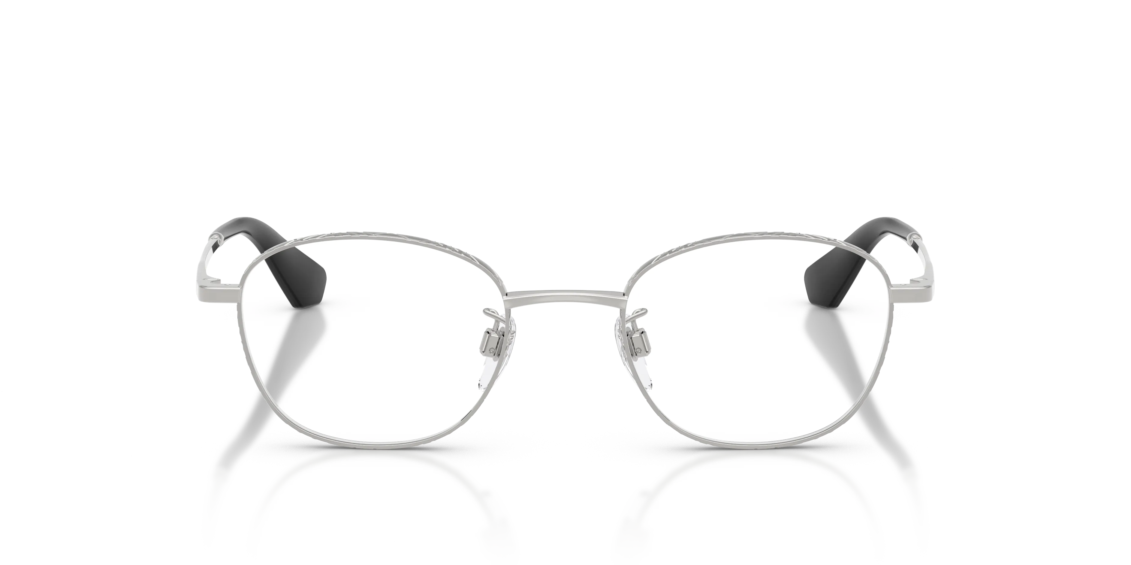 Burberry BE1403D 1005 Montature da vista Metallo Argento Trasparente Pantos Normale - immagine 3