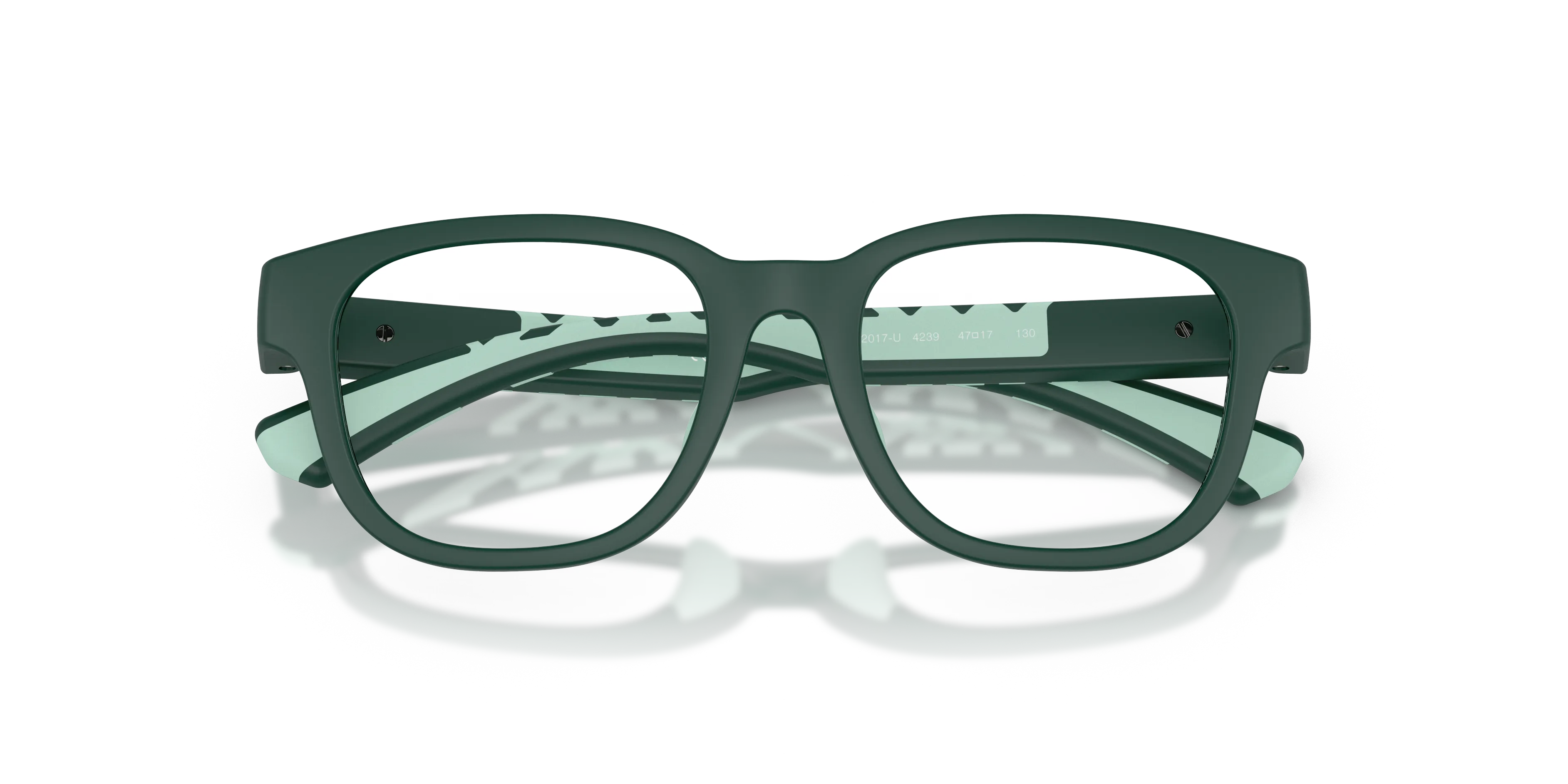 Burberry JB2017U 4239 Montature da vista bambino Iniettato Verde Trasparente Squadrata Normale - immagine 2