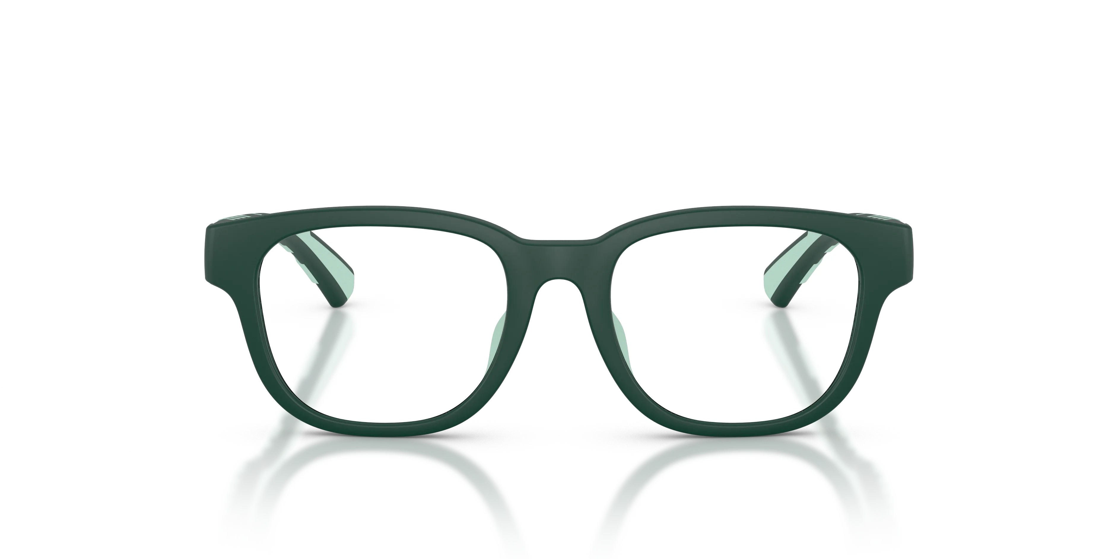 Burberry JB2017U 4239 Montature da vista bambino Iniettato Verde Trasparente Squadrata Normale - immagine 3