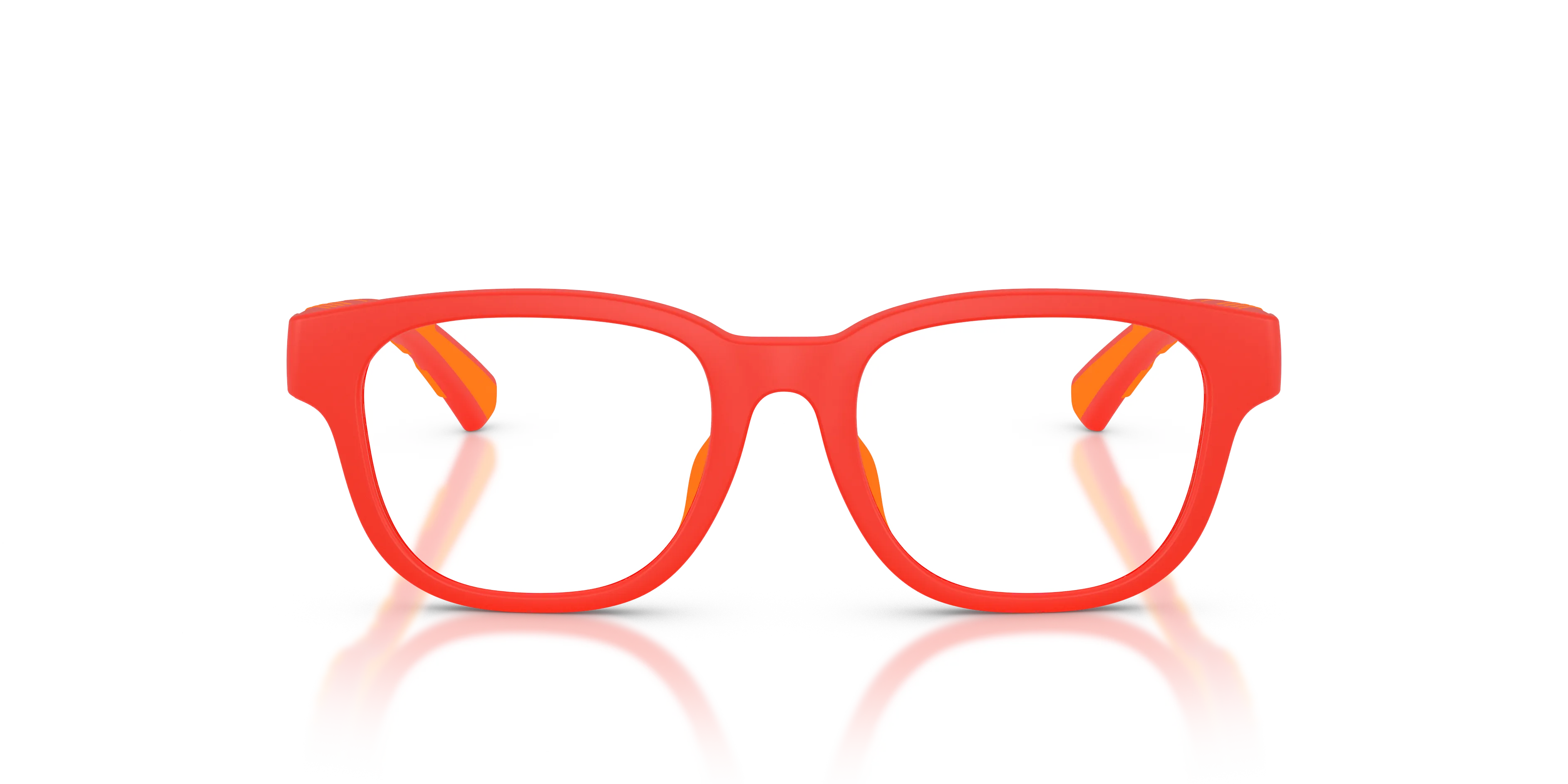 Burberry JB2017U 4238 Montature da vista bambino Iniettato Rosso Trasparente Squadrata Normale - immagine 3
