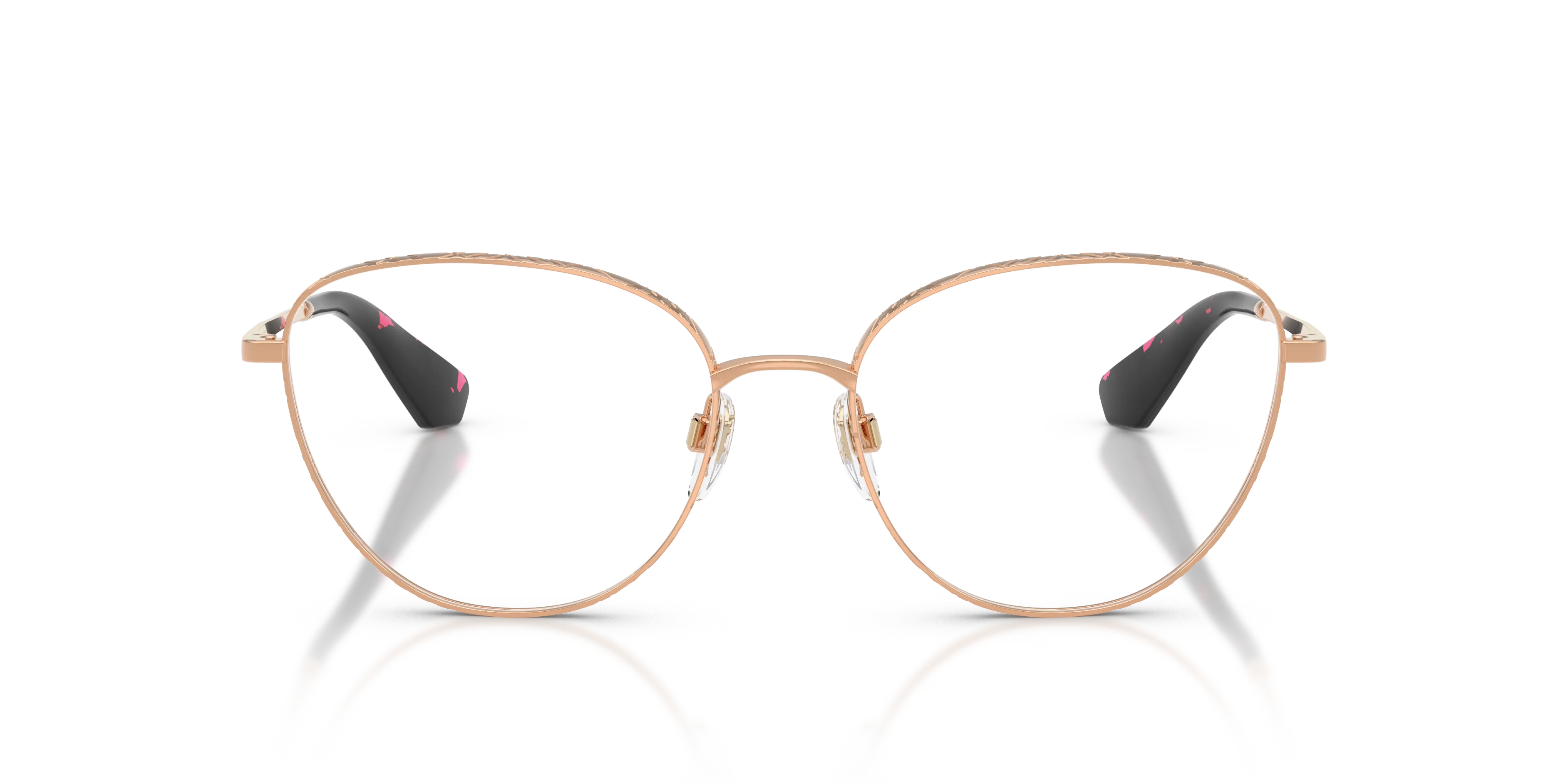 Burberry BE1398 1337 Montature da vista Metallo Oro Trasparente Cat Eye Normale - immagine 3