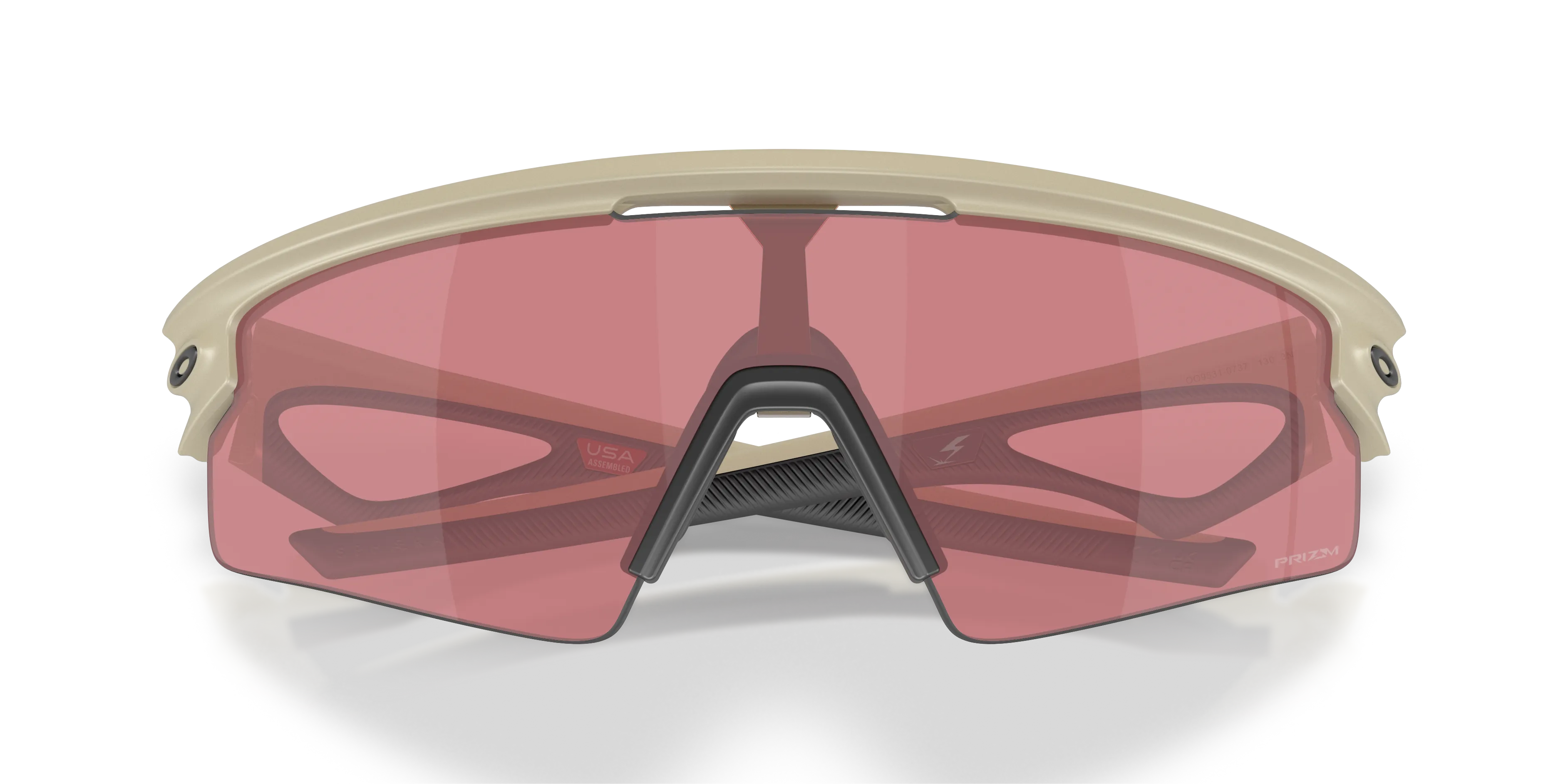 Oakley OO9531 SPHAERA STRIKE 953107 Occhiali da sole O_Matter Beige Viola Squadrata Normale - immagine 2