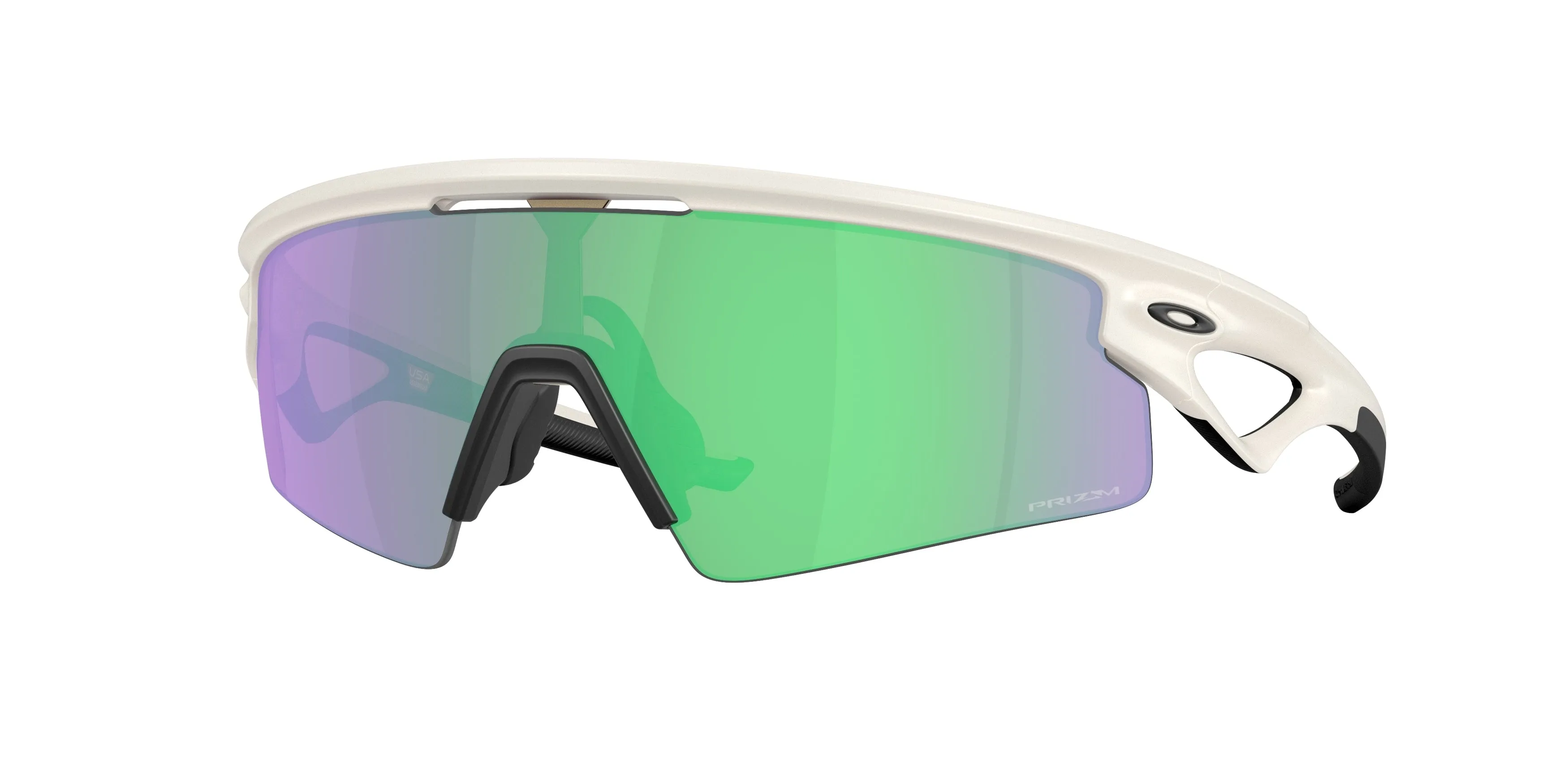 Oakley OO9531 SPHAERA STRIKE 953105 Occhiali da sole O_Matter Bianco Verde Squadrata Normale - immagine 1