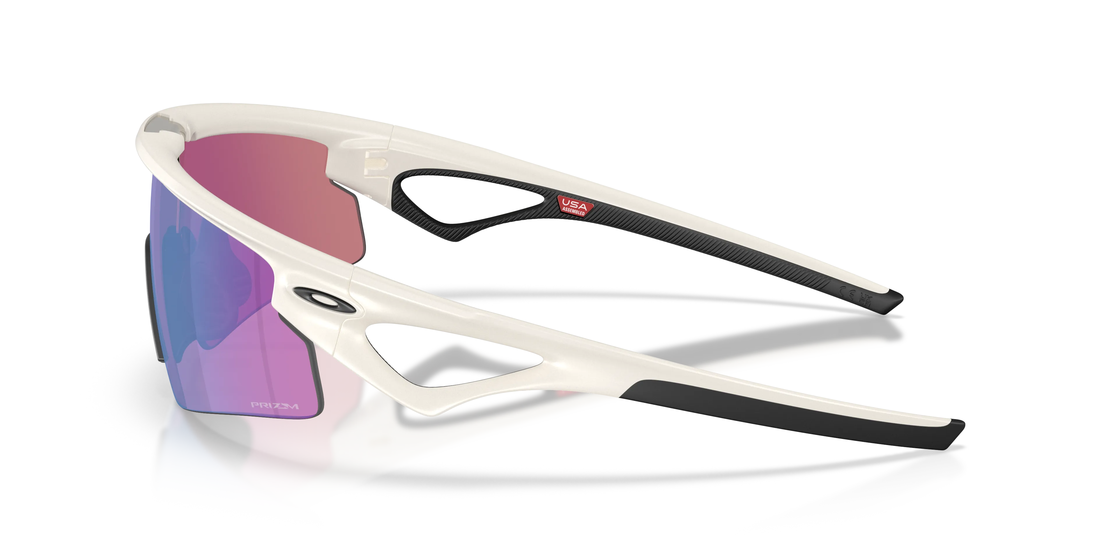 Oakley OO9531 SPHAERA STRIKE 953105 Occhiali da sole O_Matter Bianco Verde Squadrata Normale - immagine 4