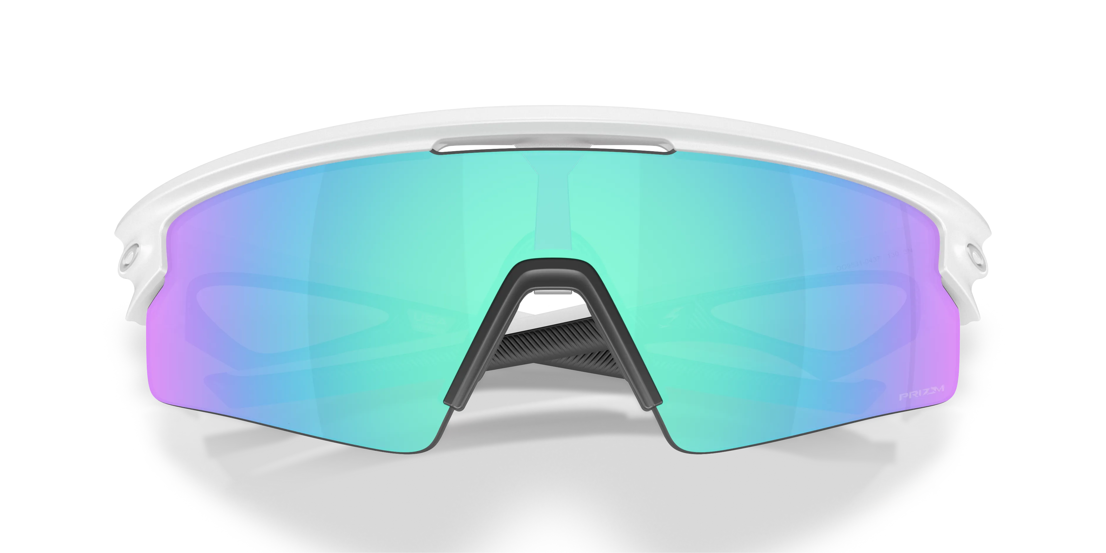 Oakley OO9531 SPHAERA STRIKE 953104 Occhiali da sole O_Matter Bianco Blu Squadrata Normale - immagine 2