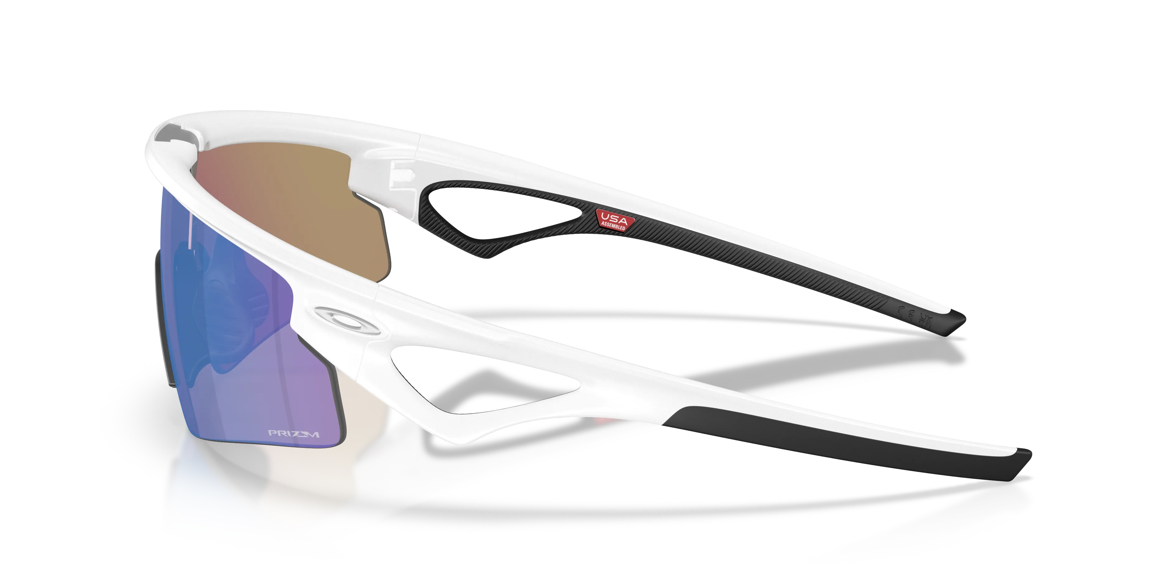 Oakley OO9531 SPHAERA STRIKE 953104 Occhiali da sole O_Matter Bianco Blu Squadrata Normale - immagine 4