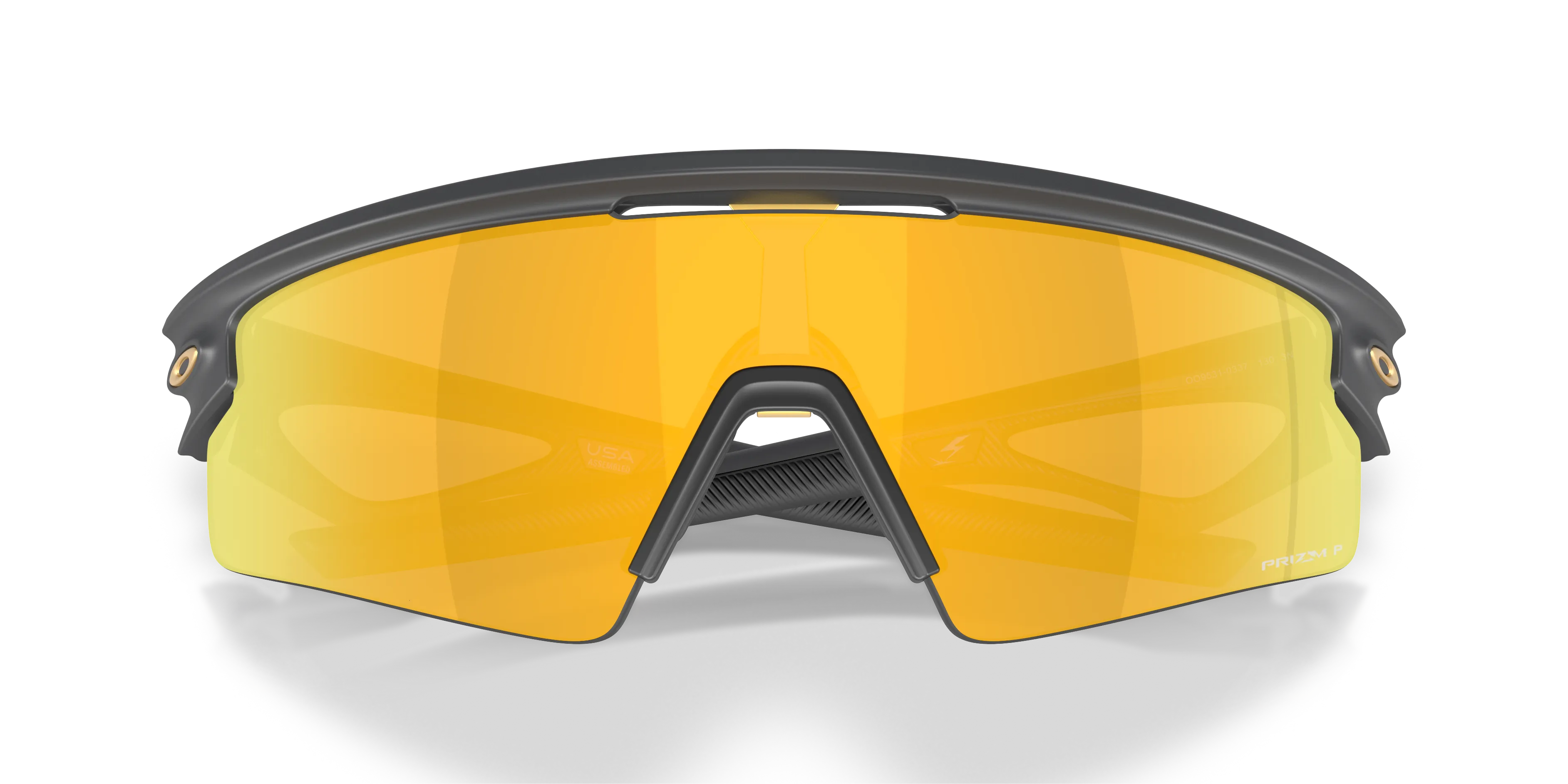 Oakley OO9531 SPHAERA STRIKE 953103 Occhiali da sole O_Matter Grigio Oro Squadrata Polarizzata - immagine 2