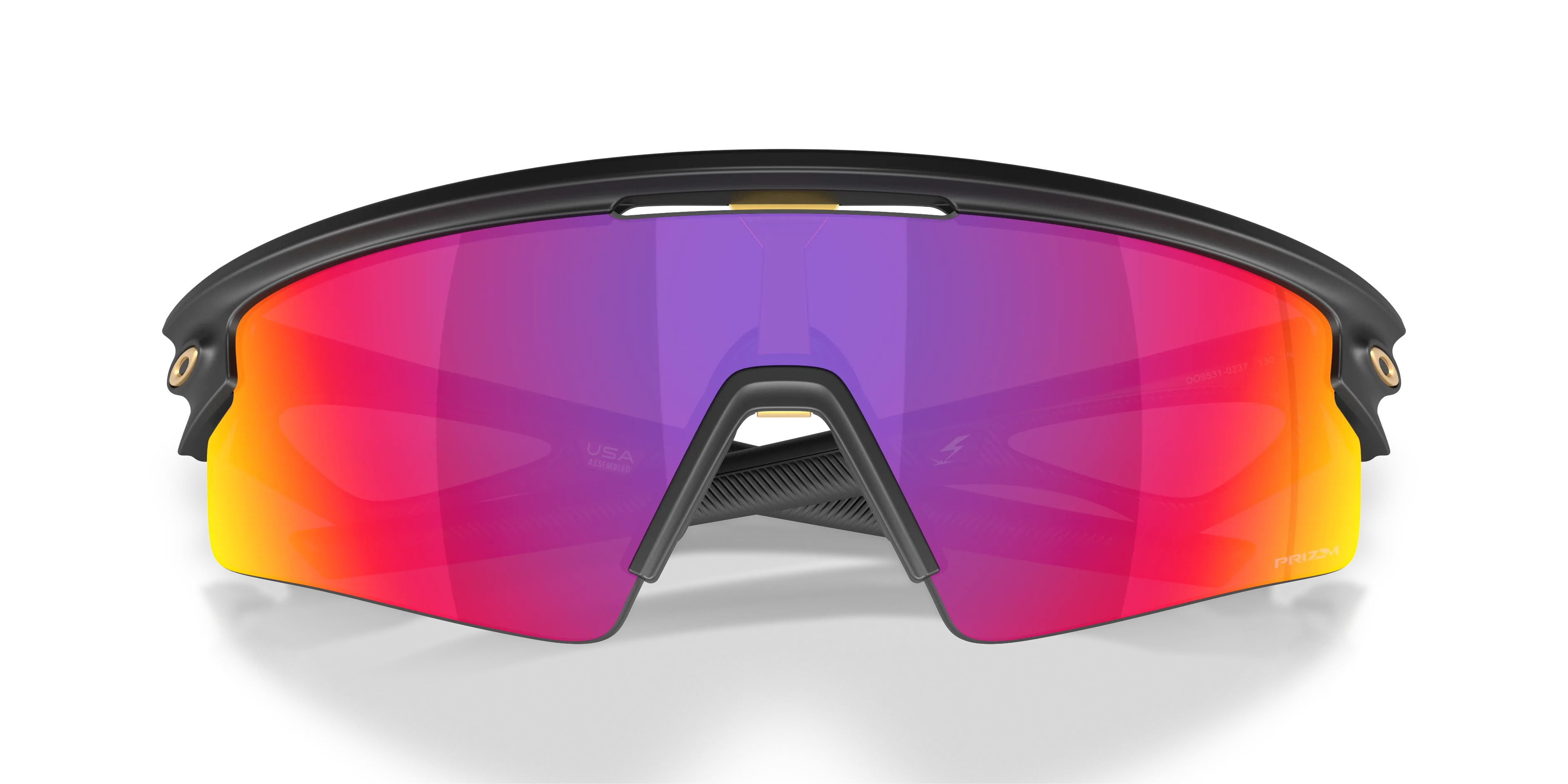 Oakley OO9531 SPHAERA STRIKE 953102 Occhiali da sole O_Matter Nero Viola Squadrata Normale - immagine 2