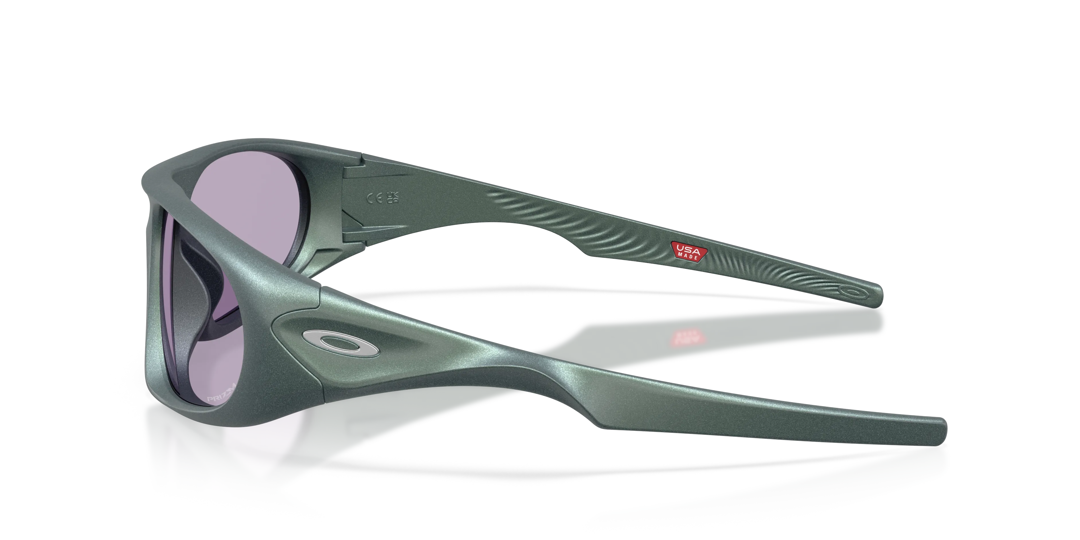 Oakley OO9528 NEOFORMA 952802 Occhiali da sole O_Matter Blu Grigio Rotonda Normale Prizm - immagine 4