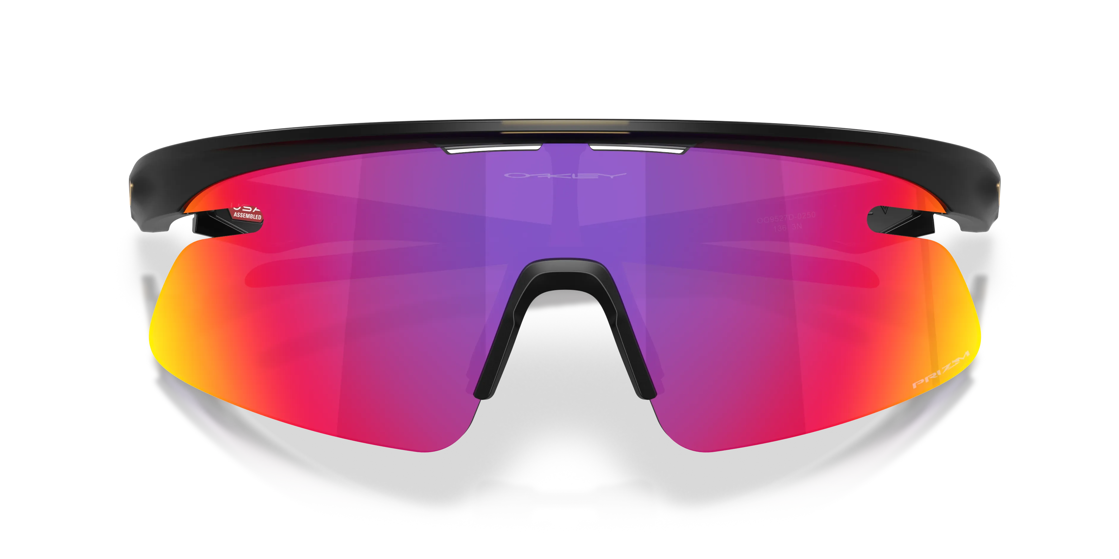 Oakley OO9527D RSLV LITE 952702 Occhiali da sole O_Matter Nero Viola Squadrata Normale - immagine 2