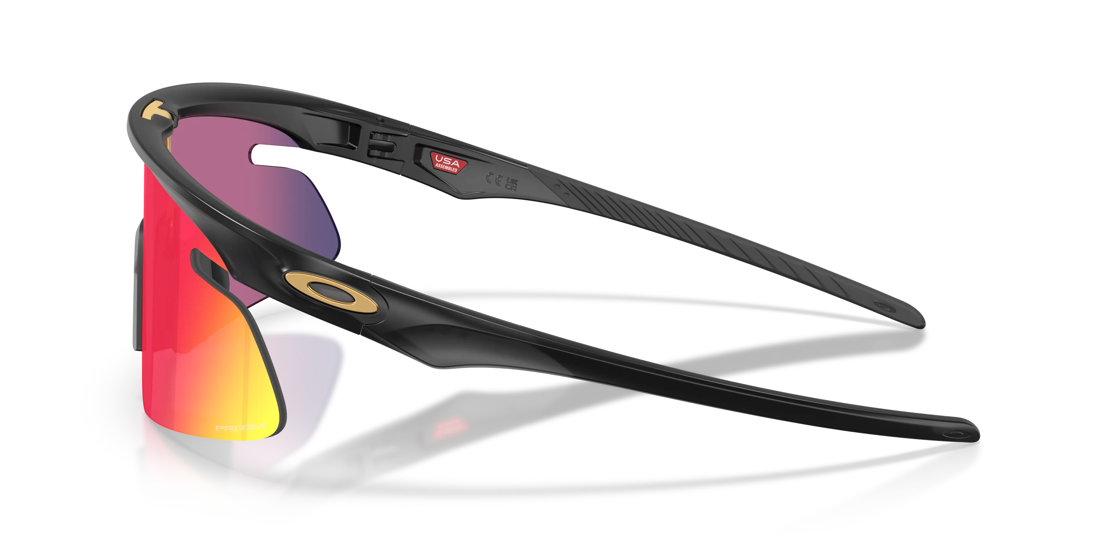 Oakley OO9527D RSLV LITE 952702 Occhiali da sole O_Matter Nero Viola Squadrata Normale - immagine 4