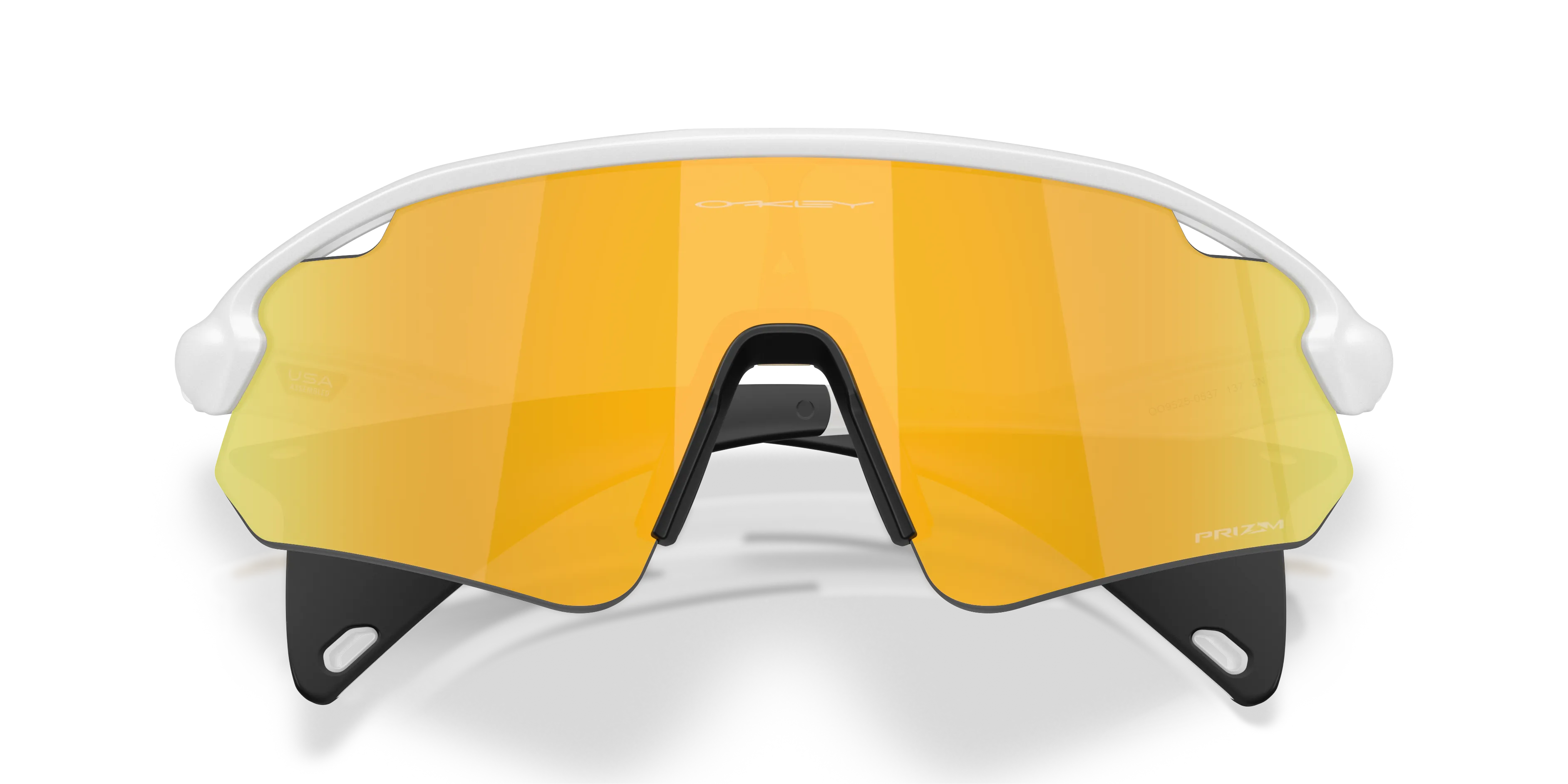 Oakley OO9525 STUNT DEVIL A 952508 Occhiali da sole O_Matter Bianco Squadrata Normale - immagine 2