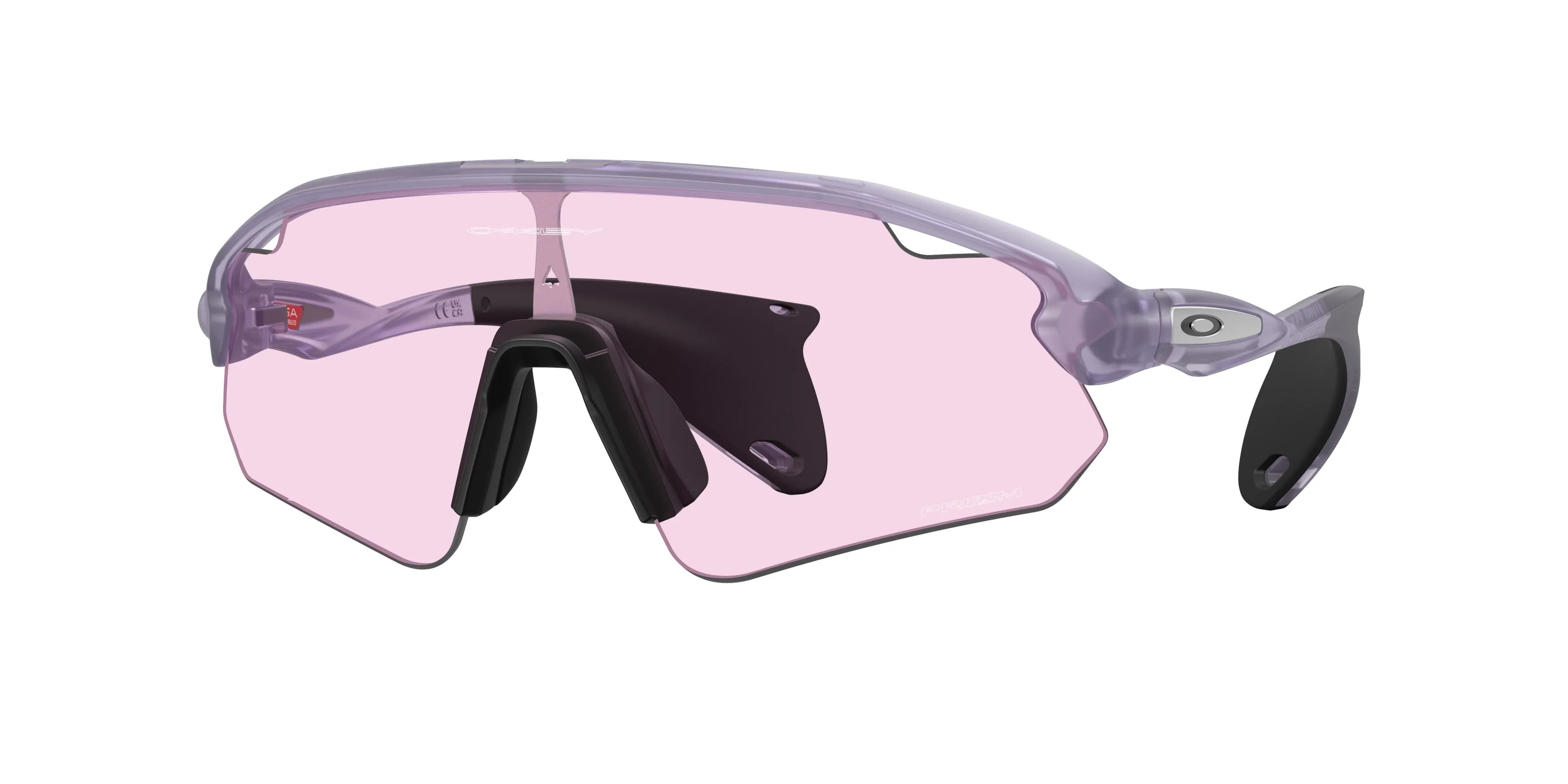 Oakley OO9525 STUNT DEVIL A 952507 Occhiali da sole O_Matter Viola Rosa Squadrata Normale - immagine 1