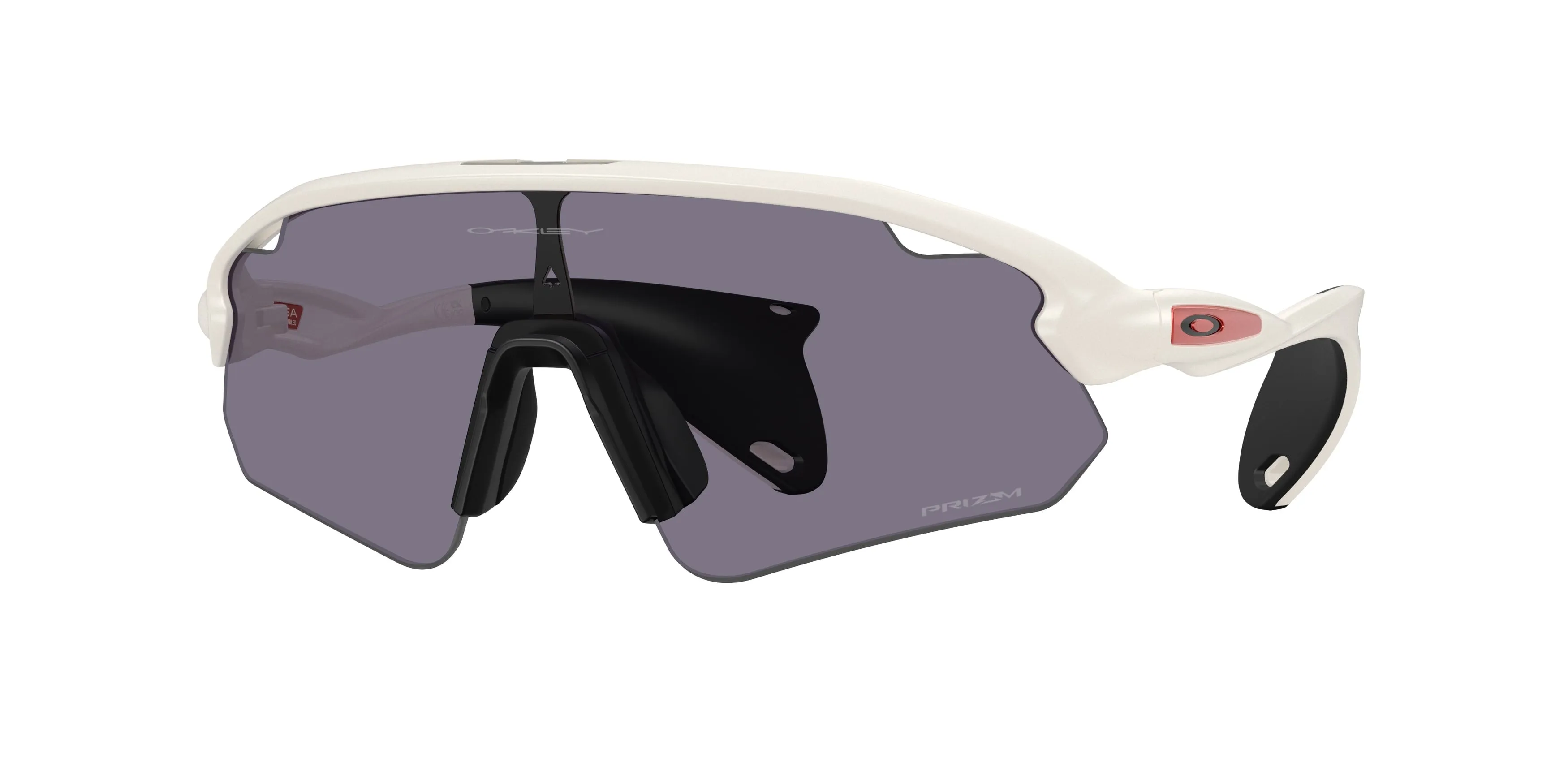 Oakley OO9525 STUNT DEVIL A 952505 Occhiali da sole O_Matter Bianco Grigio Squadrata Normale - immagine 1