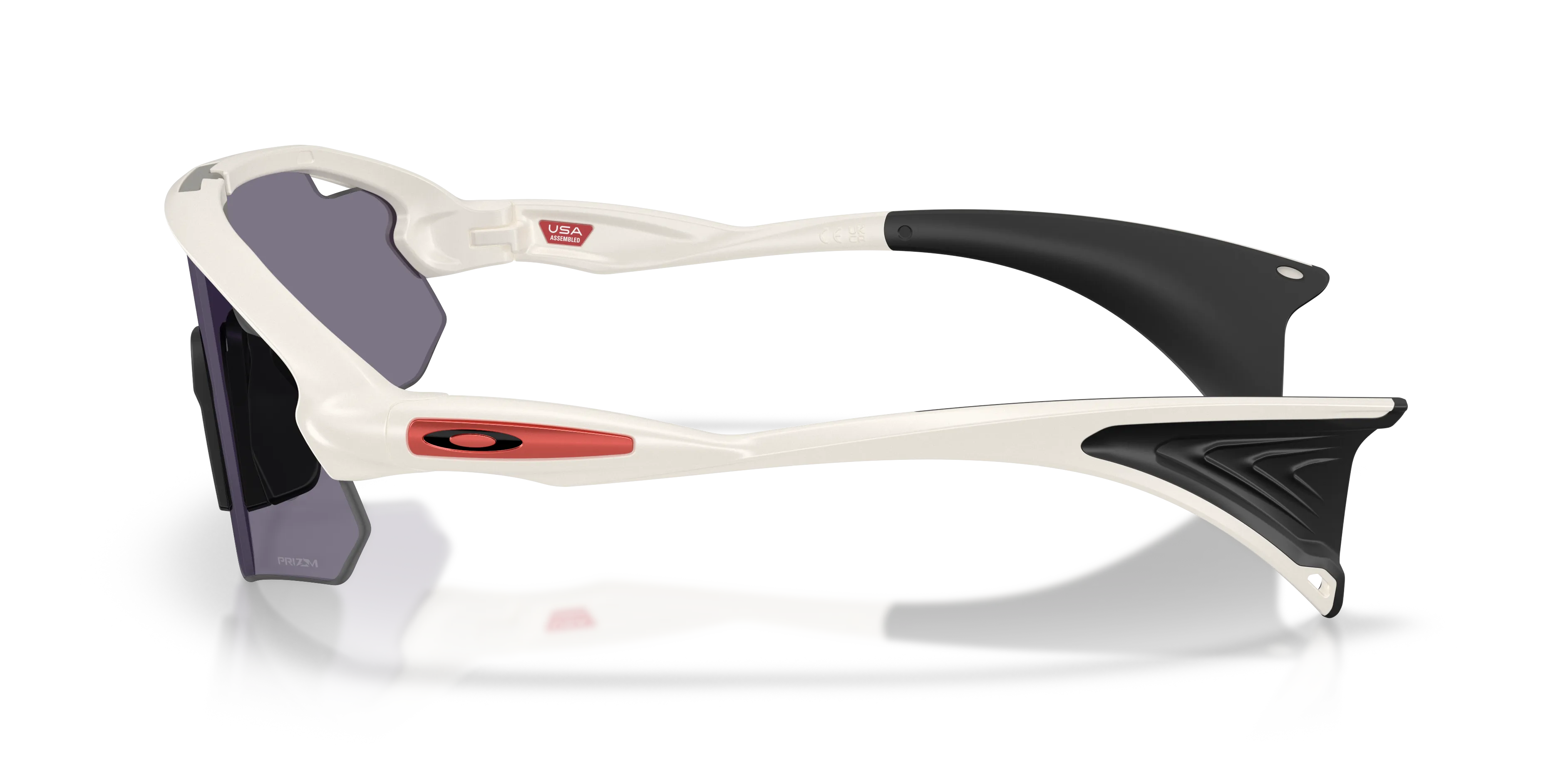 Oakley OO9525 STUNT DEVIL A 952505 Occhiali da sole O_Matter Bianco Grigio Squadrata Normale - immagine 4