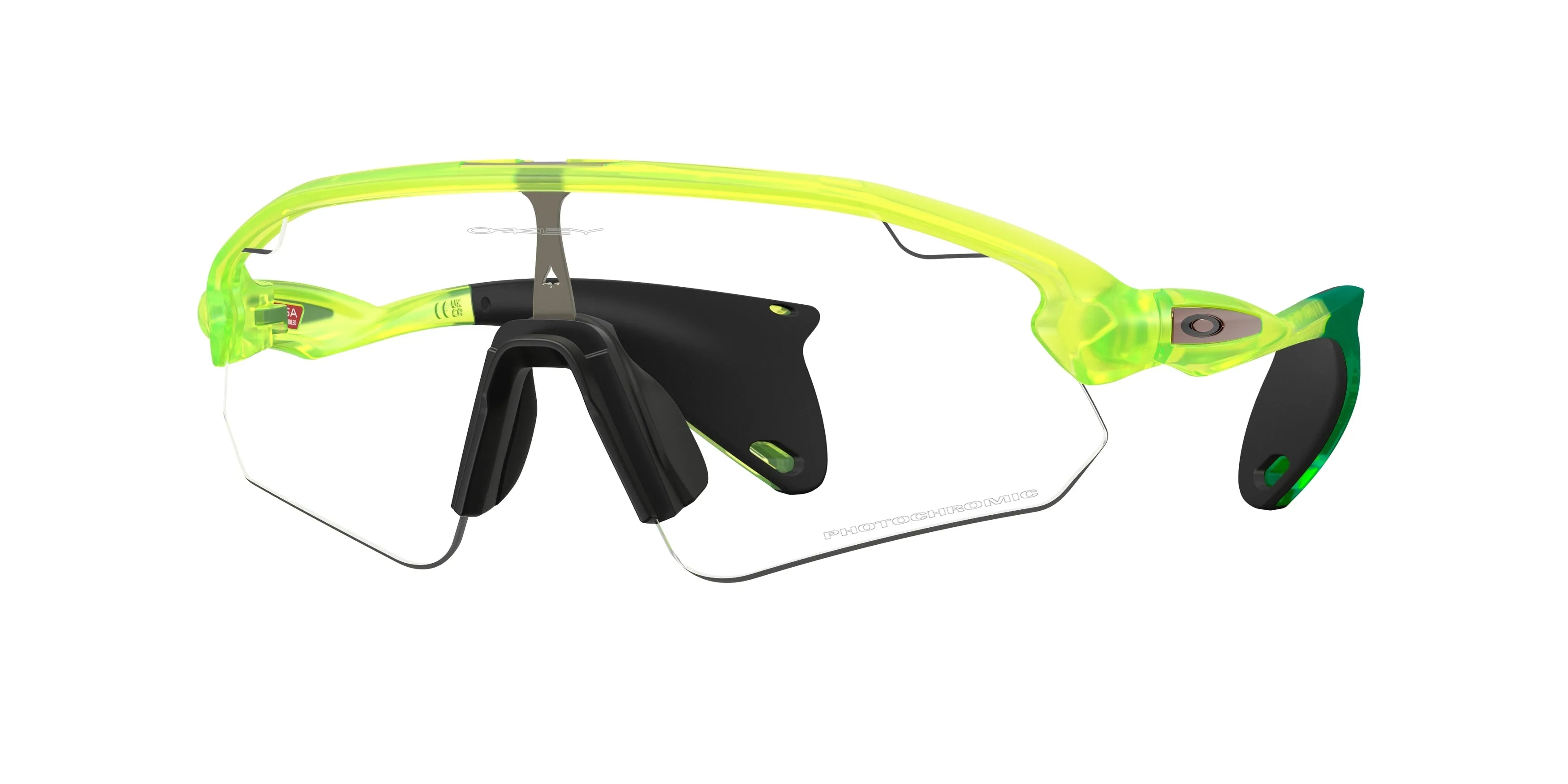 Oakley OO9525 STUNT DEVIL A 952504 Occhiali da sole O_Matter Verde Grigio Squadrata Fotocromatiche - immagine 1