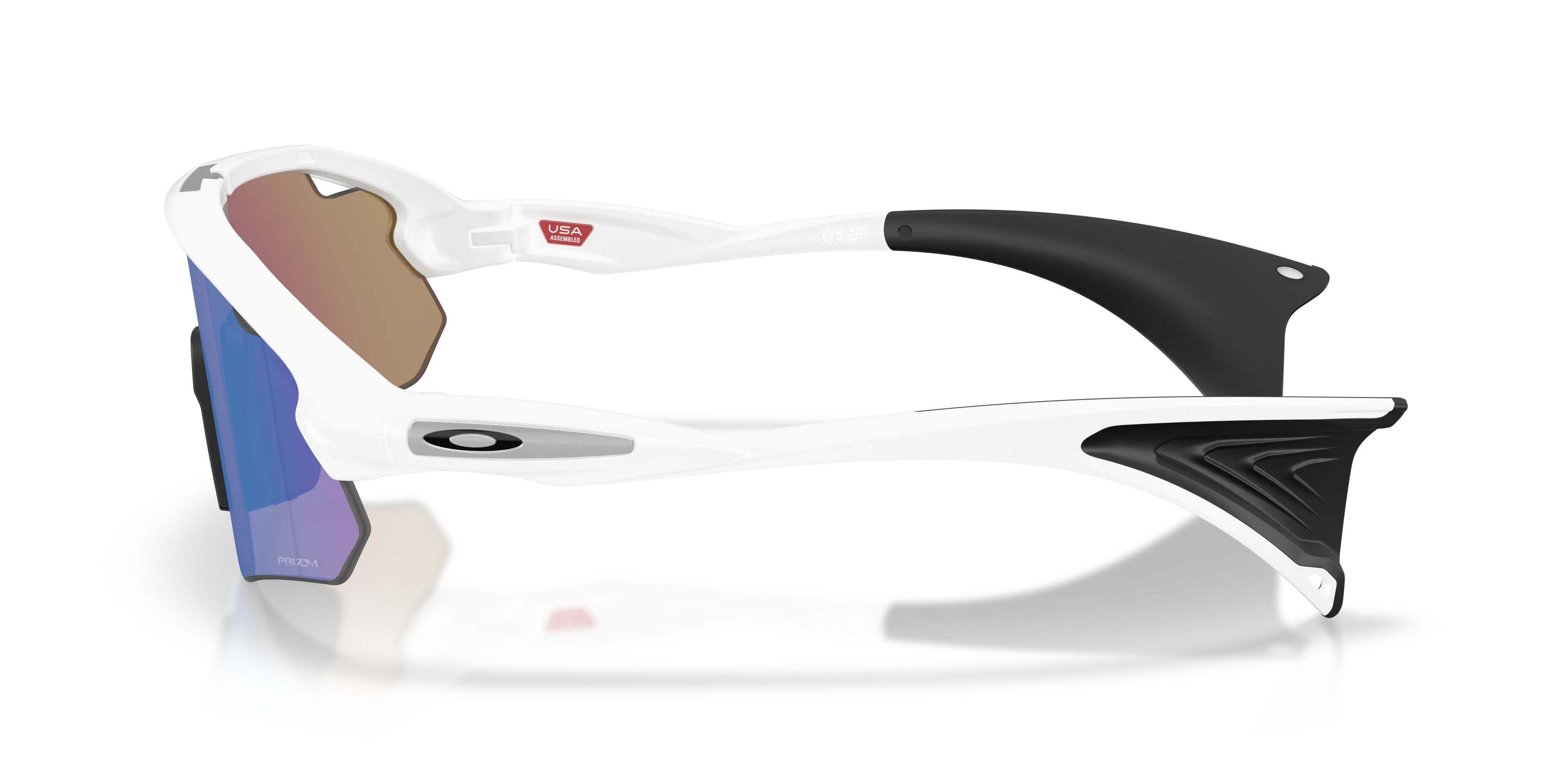 Oakley OO9525 STUNT DEVIL A 952502 Occhiali da sole O_Matter Bianco Blu Squadrata Normale - immagine 4