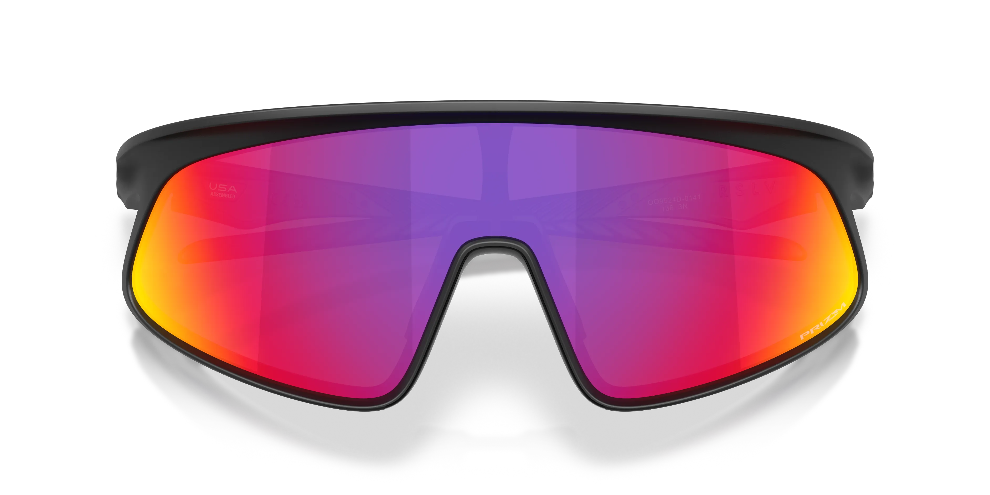Oakley OO9524D RSLV 141 952401 Occhiali da sole O_Matter Nero Viola Squadrata Normale - immagine 2