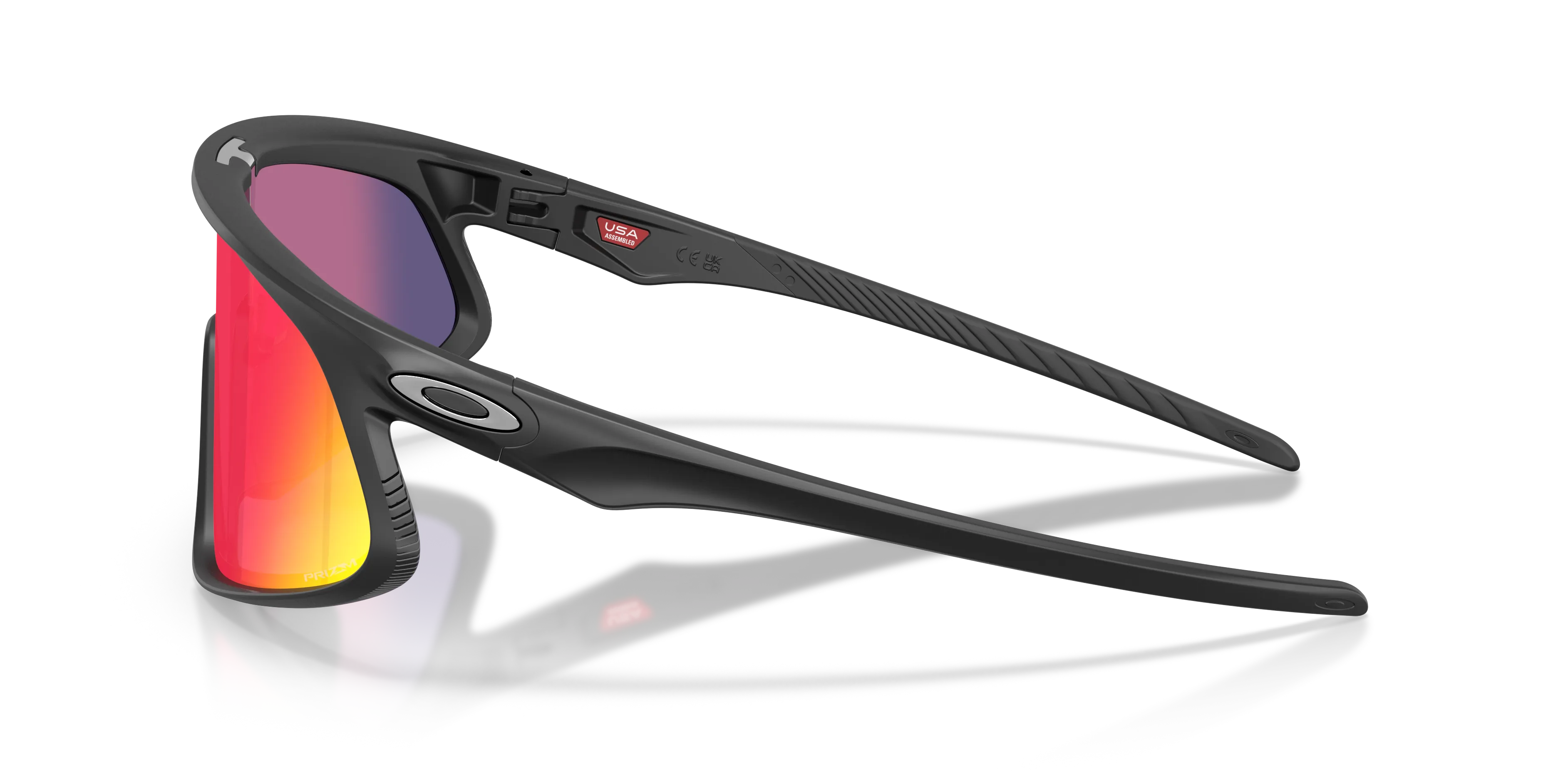 Oakley OO9524D RSLV 141 952401 Occhiali da sole O_Matter Nero Viola Squadrata Normale - immagine 4