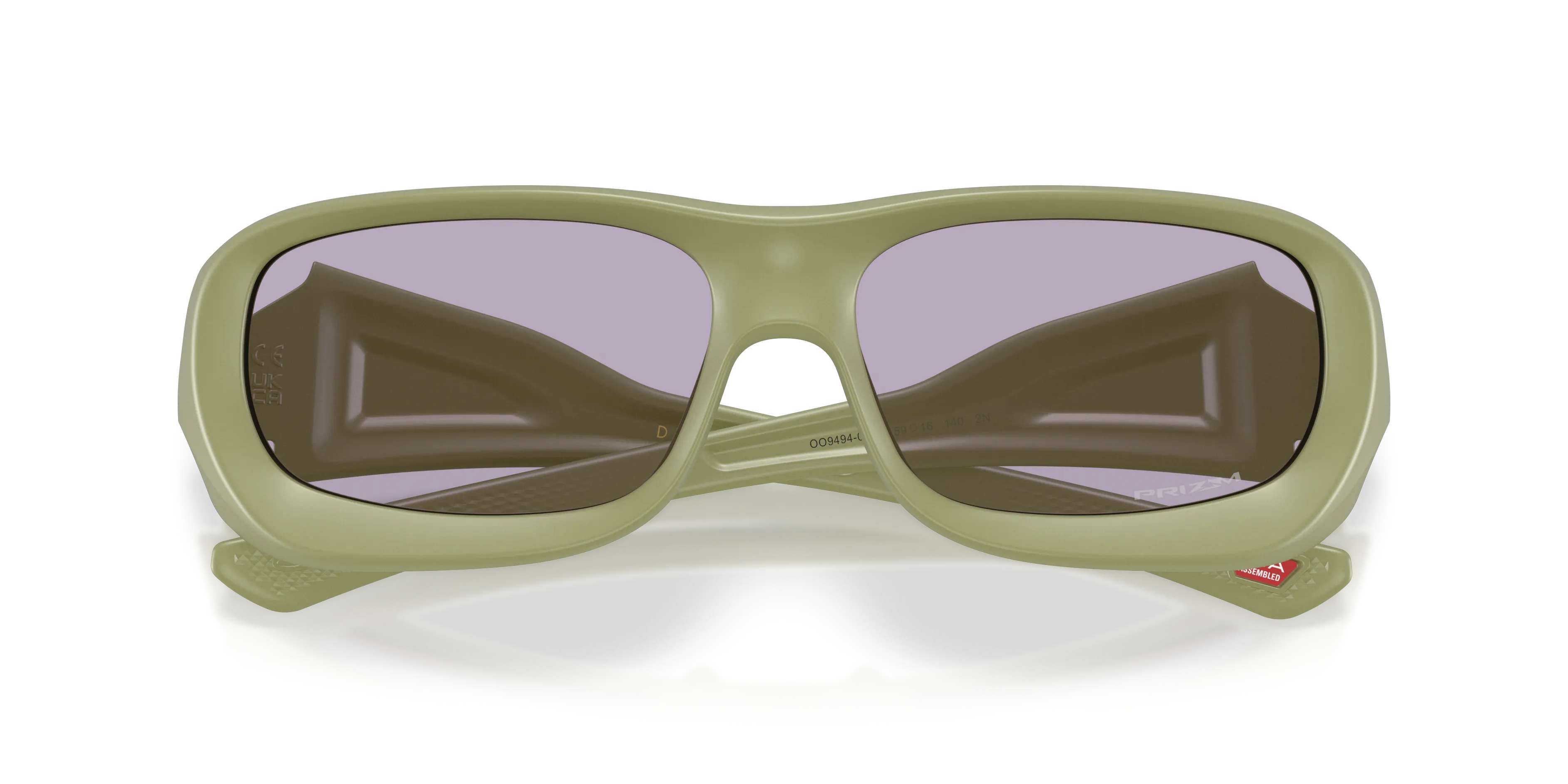 Oakley OO9494 DE SOTO 949407 Occhiali da sole O_Matter Verde Viola Squadrata Normale Prizm - immagine 2