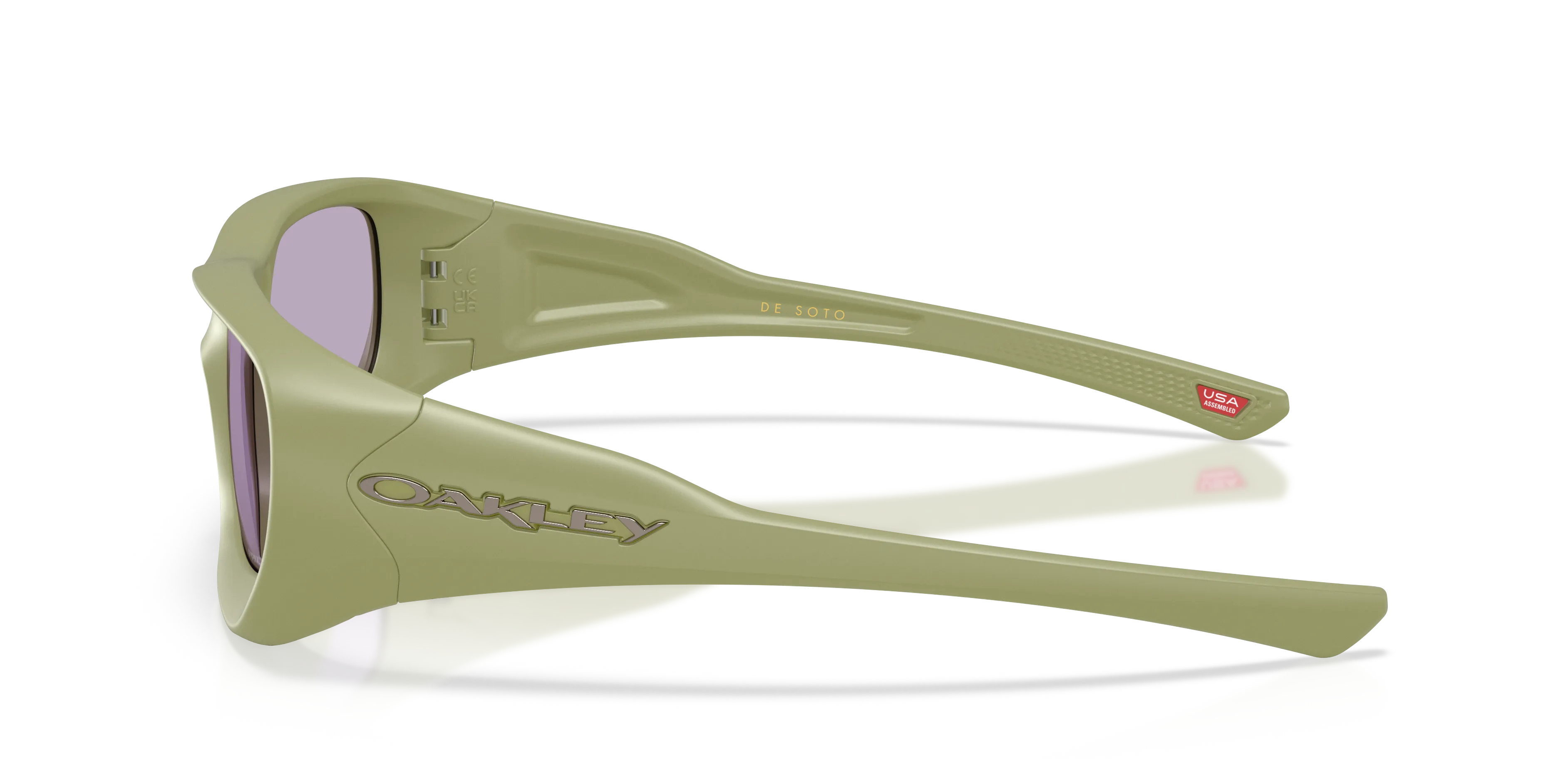 Oakley OO9494 DE SOTO 949407 Occhiali da sole O_Matter Verde Viola Squadrata Normale Prizm - immagine 4