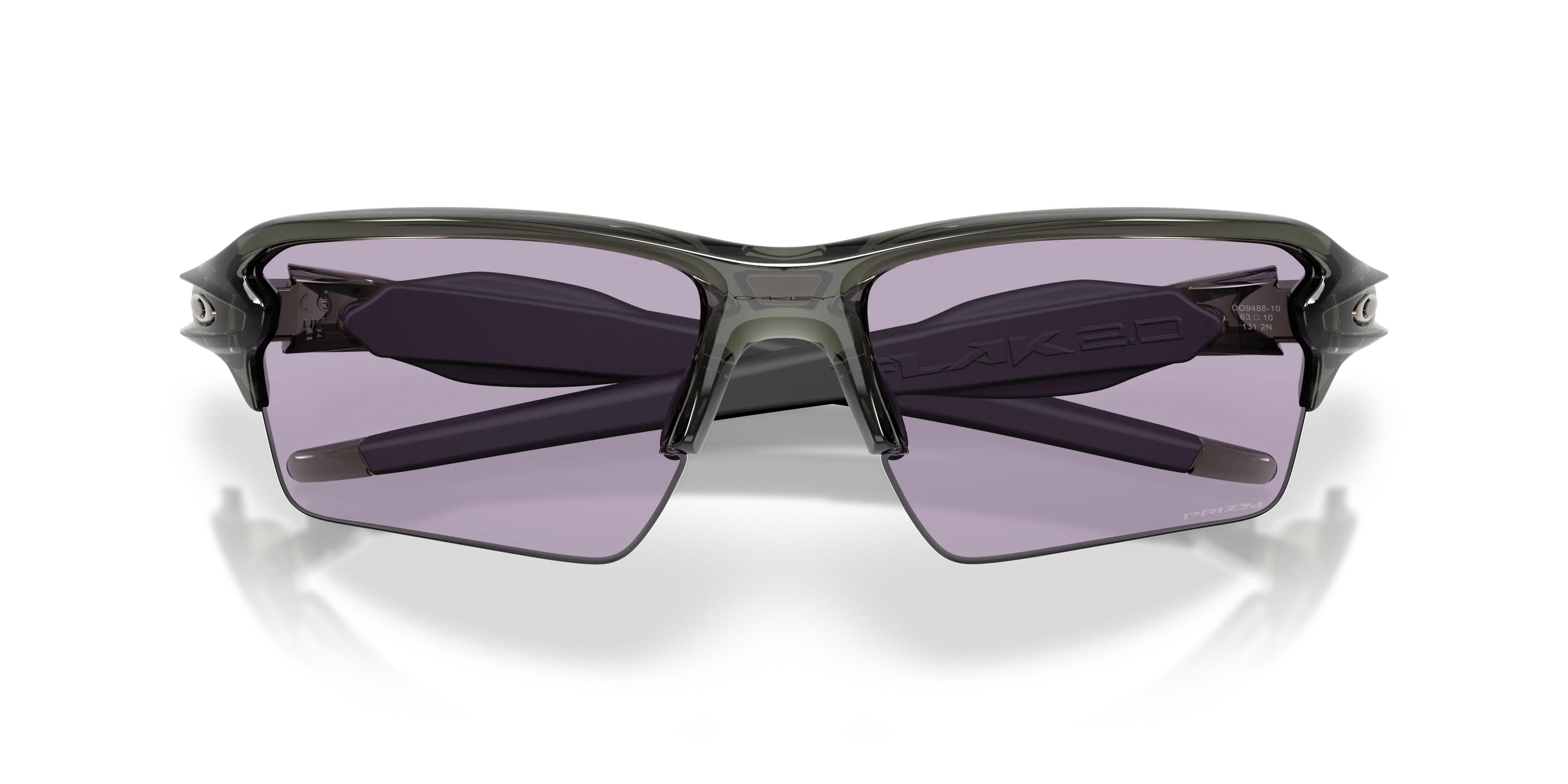 Oakley OO9488 FLAK 2.0 XXL 948810 Occhiali da sole O_Matter Grigio Viola Squadrata Normale Prizm - immagine 2