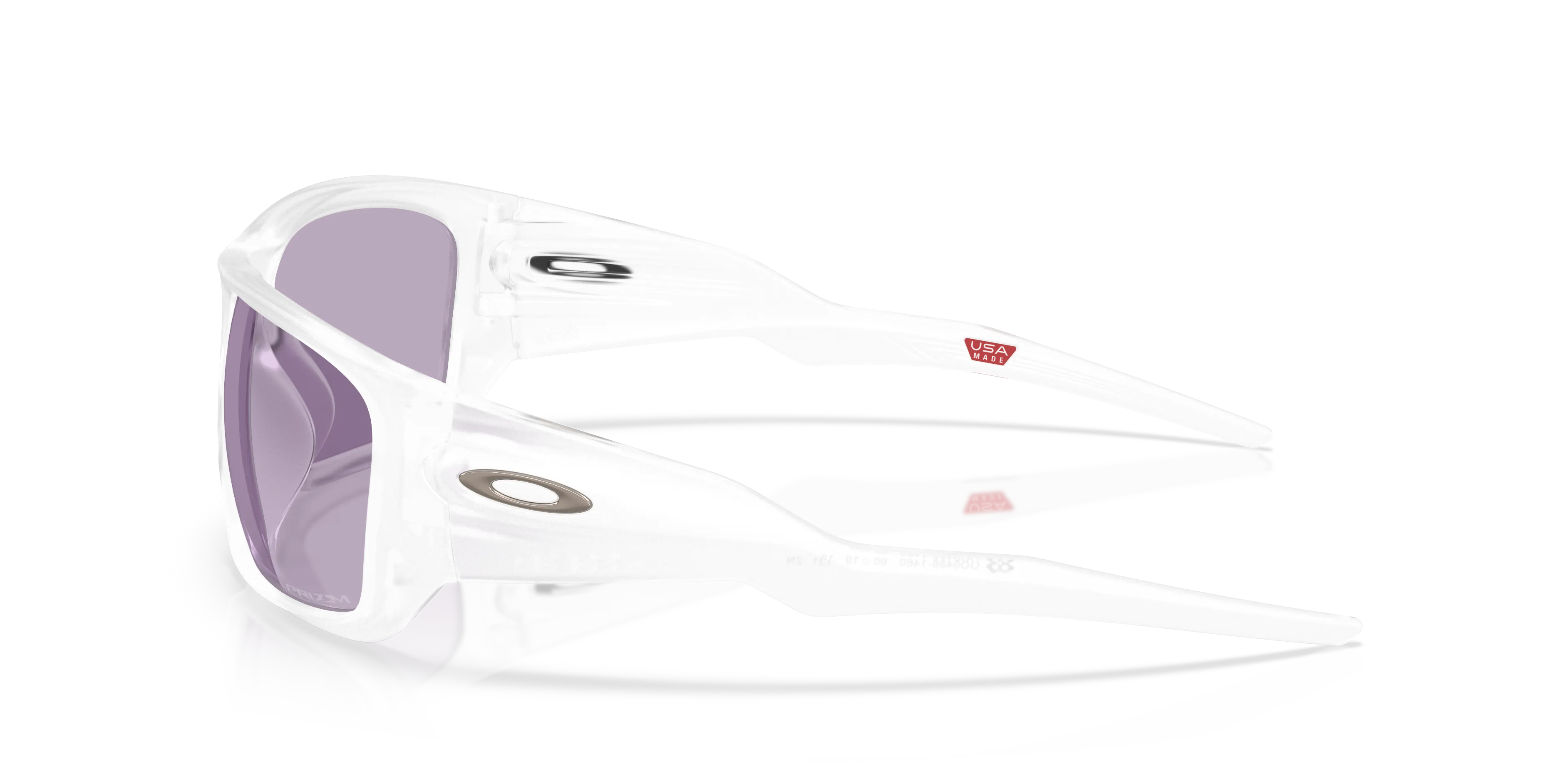 Oakley OO9486 MASSETER 948614 Occhiali da sole O_Matter Trasparente Viola Squadrata Normale - immagine 4