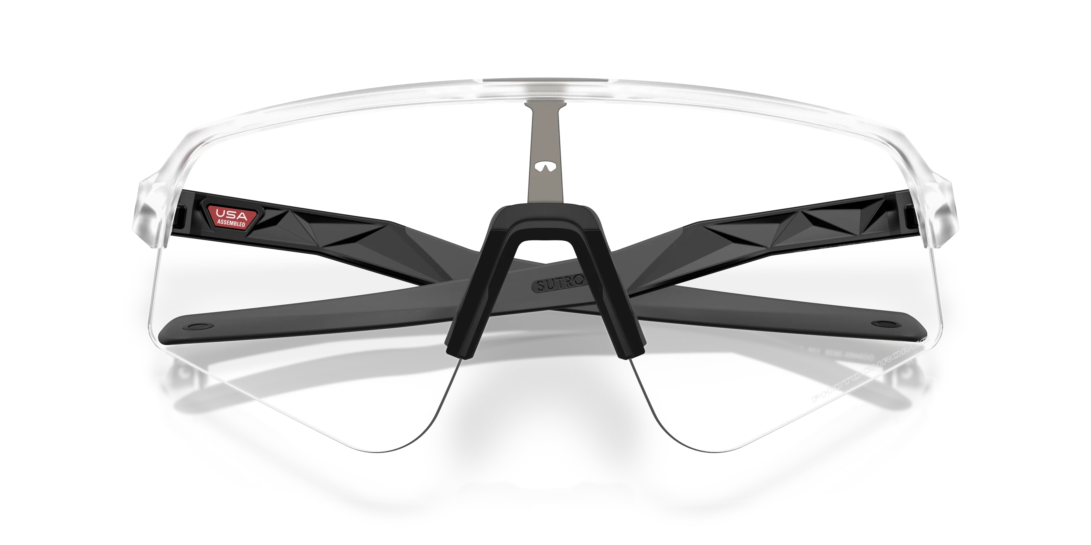 Oakley OO9465 SUTRO LITE SWEEP 946539 Occhiali da sole O_Matter Trasparente Grigio Maschera Fotocromatiche - immagine 2