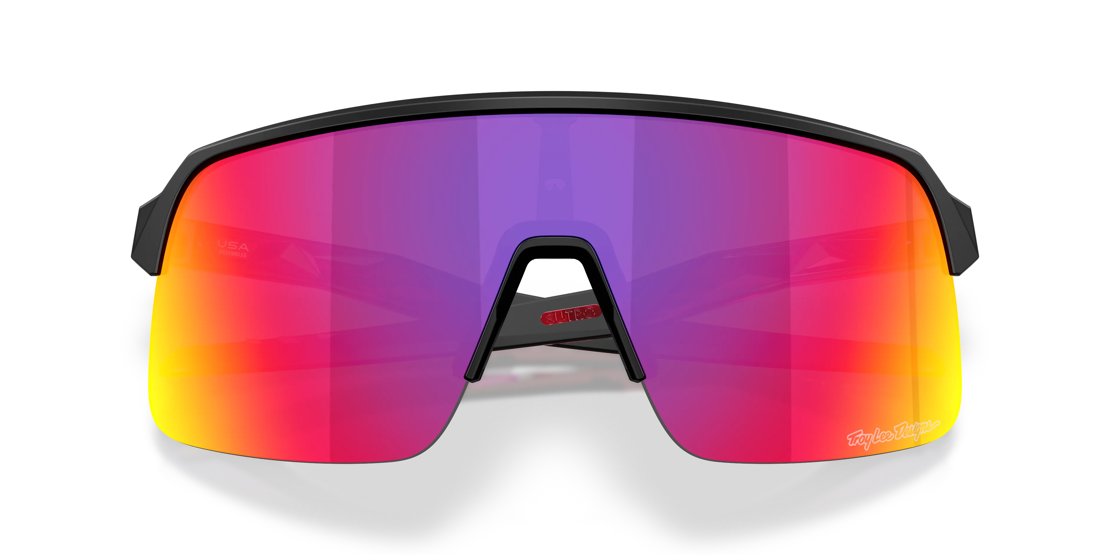 Oakley OO9463 SUTRO LITE 9463B7 Occhiali da sole O_Matter Nero Viola Maschera Normale - immagine 2
