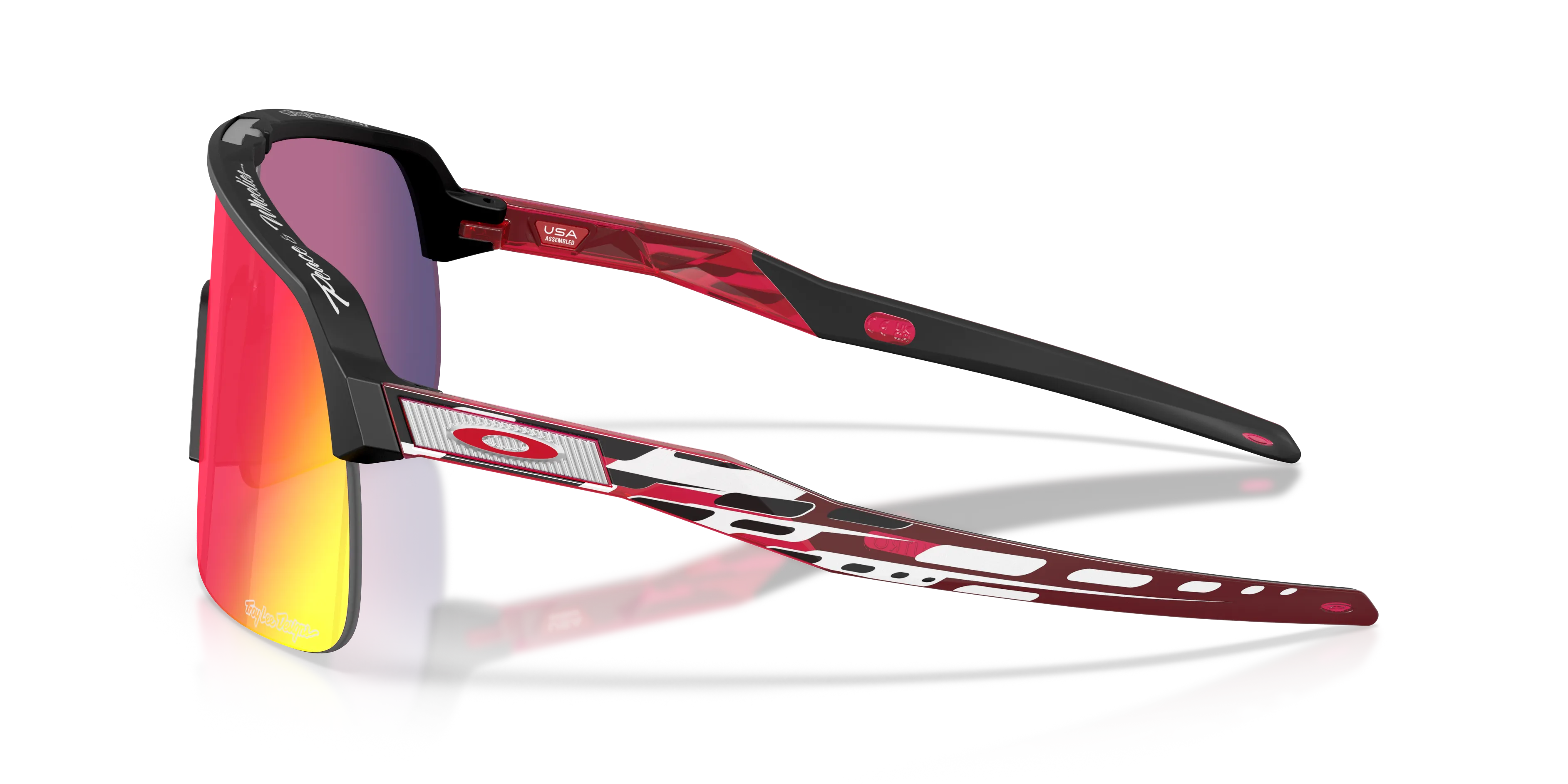 Oakley OO9463 SUTRO LITE 9463B7 Occhiali da sole O_Matter Nero Viola Maschera Normale - immagine 4