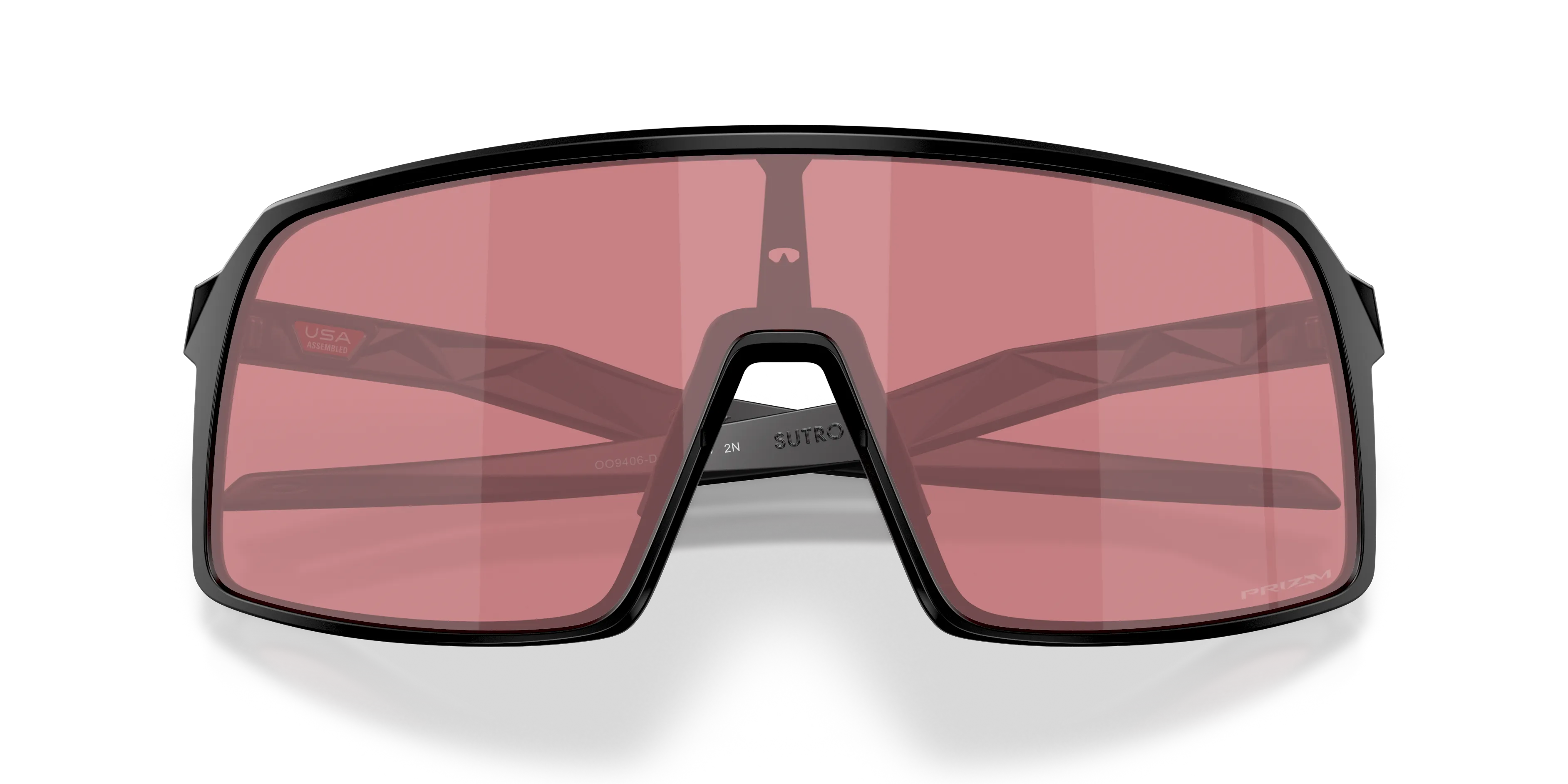 Oakley OO9406 SUTRO 9406D3 Occhiali da sole O_Matter Nero Viola Maschera Normale - immagine 2