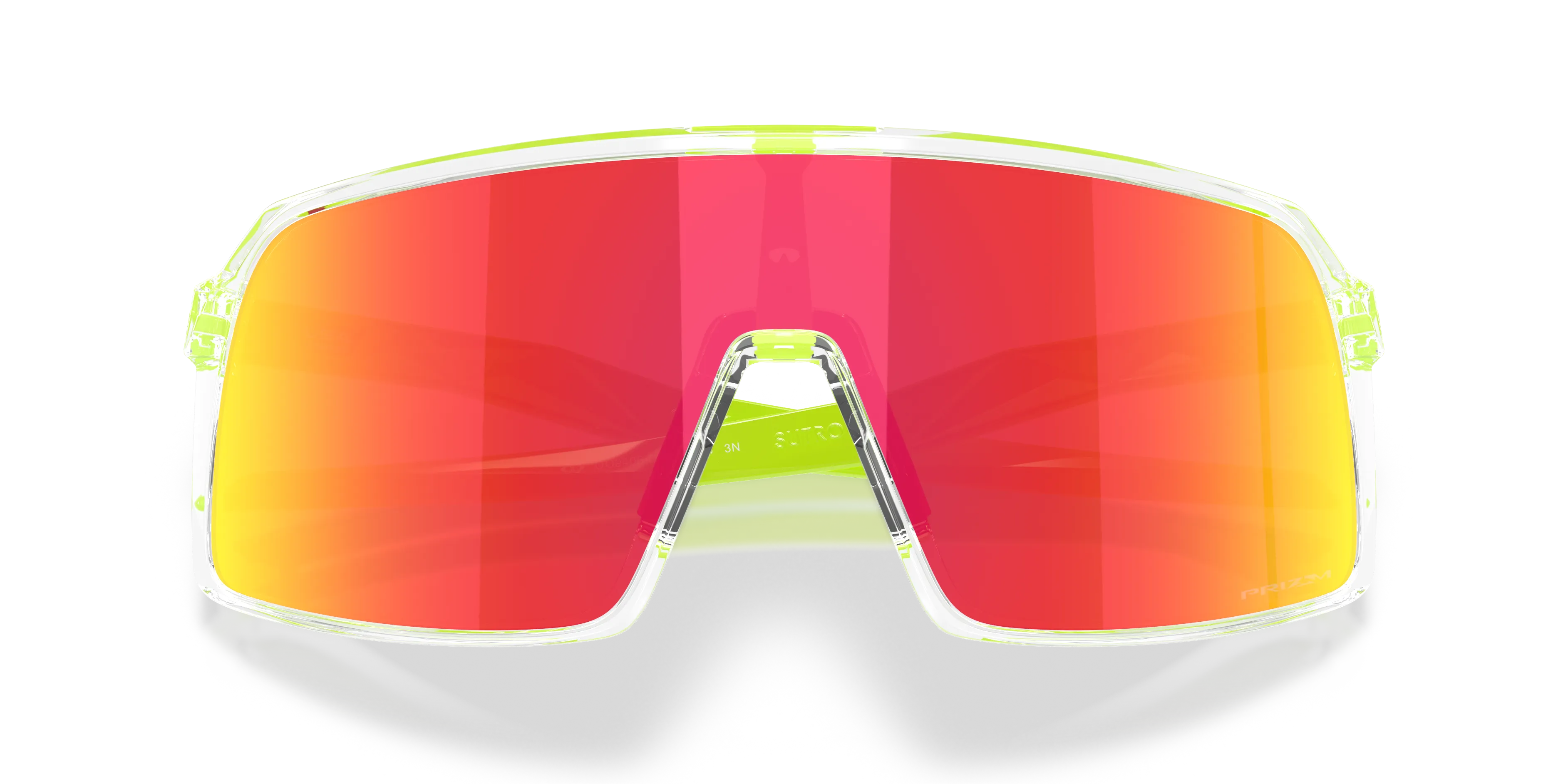 Oakley OO9406 SUTRO 9406D2 Occhiali da sole O_Matter Trasparente Rosso Maschera Normale - immagine 2