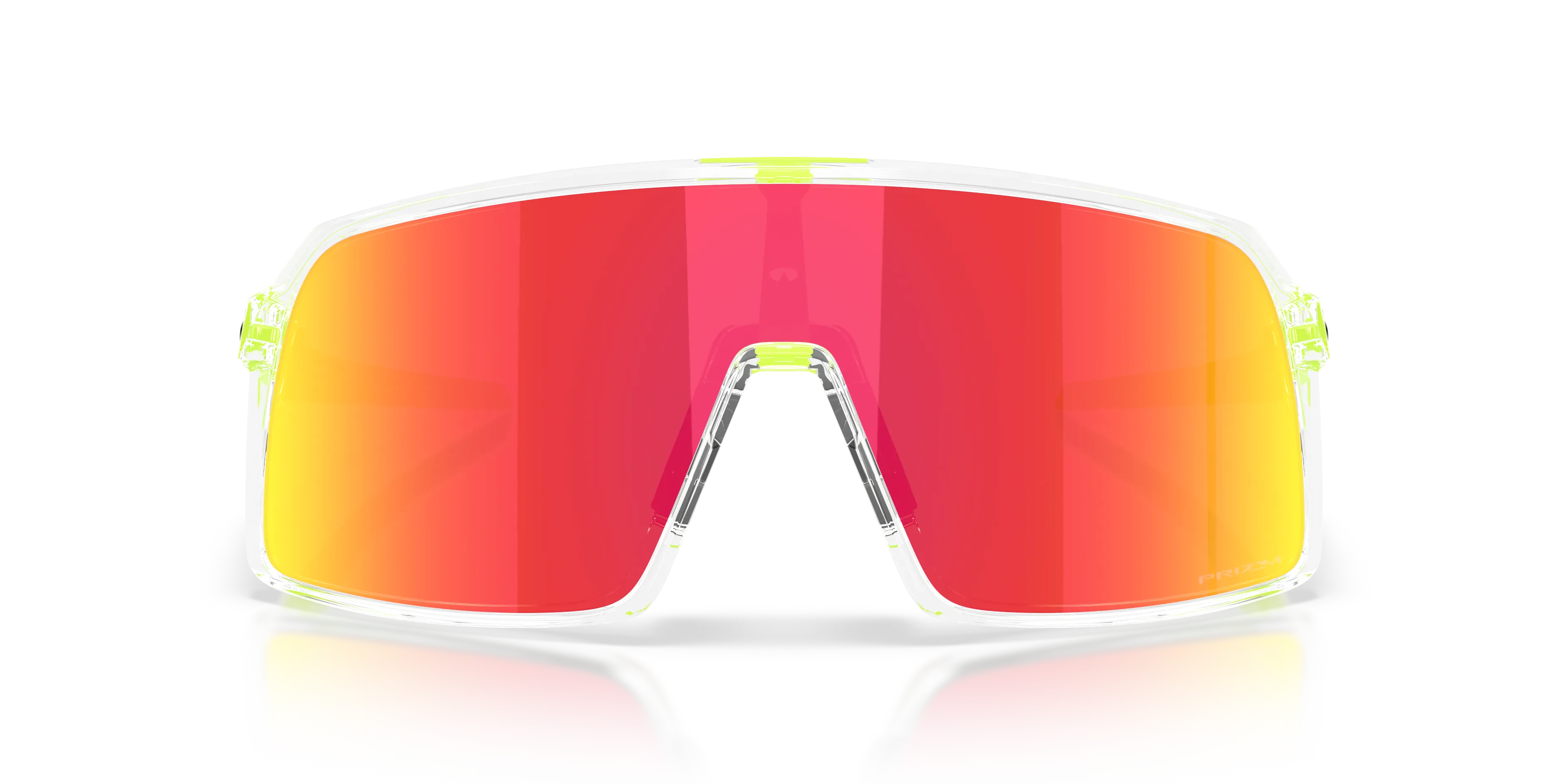 Oakley OO9406 SUTRO 9406D2 Occhiali da sole O_Matter Trasparente Rosso Maschera Normale - immagine 3