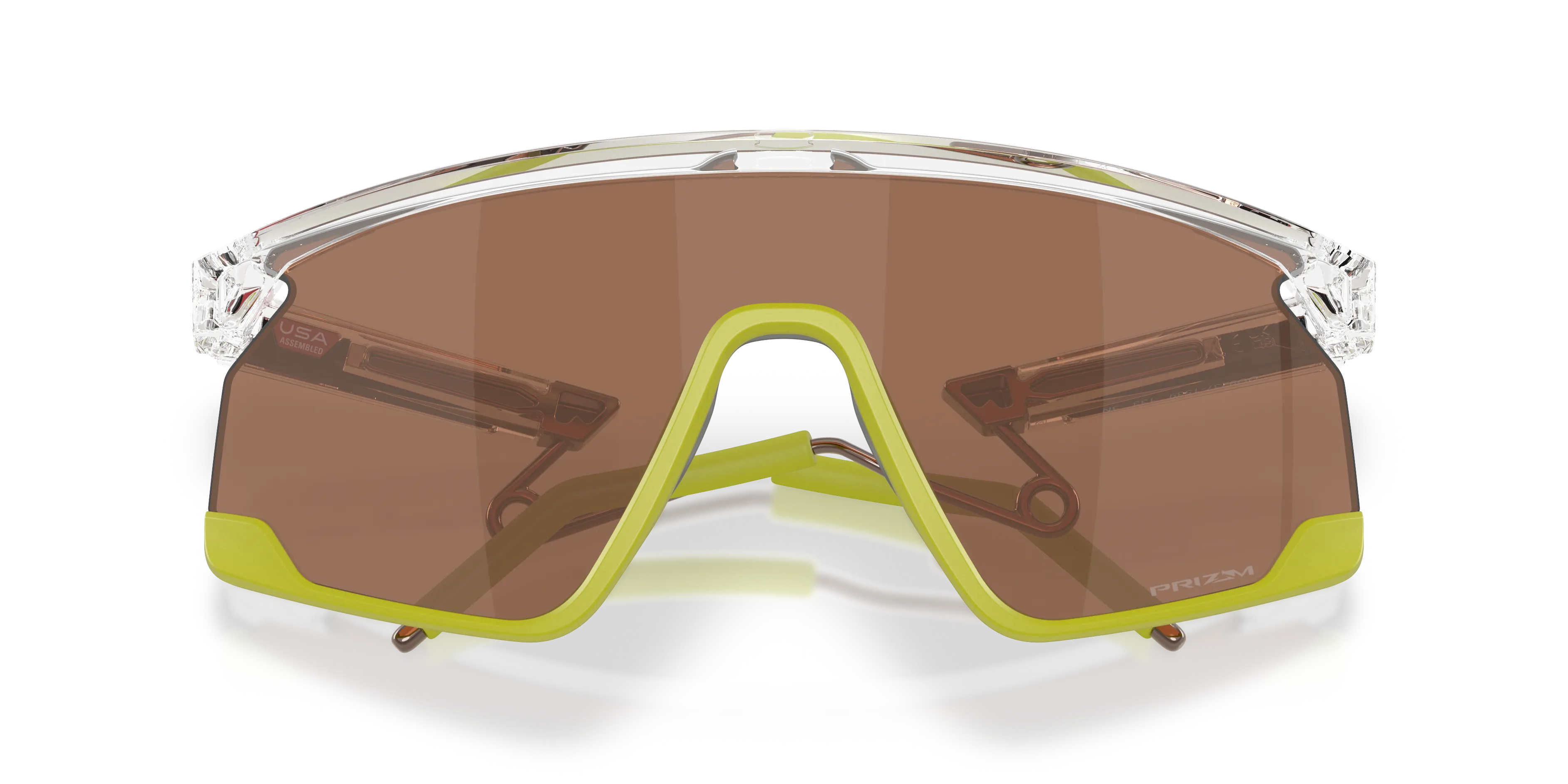 Oakley OO9237 BXTR METAL 923715 Occhiali da sole O_Matter Trasparente Marrone Maschera Normale - immagine 2