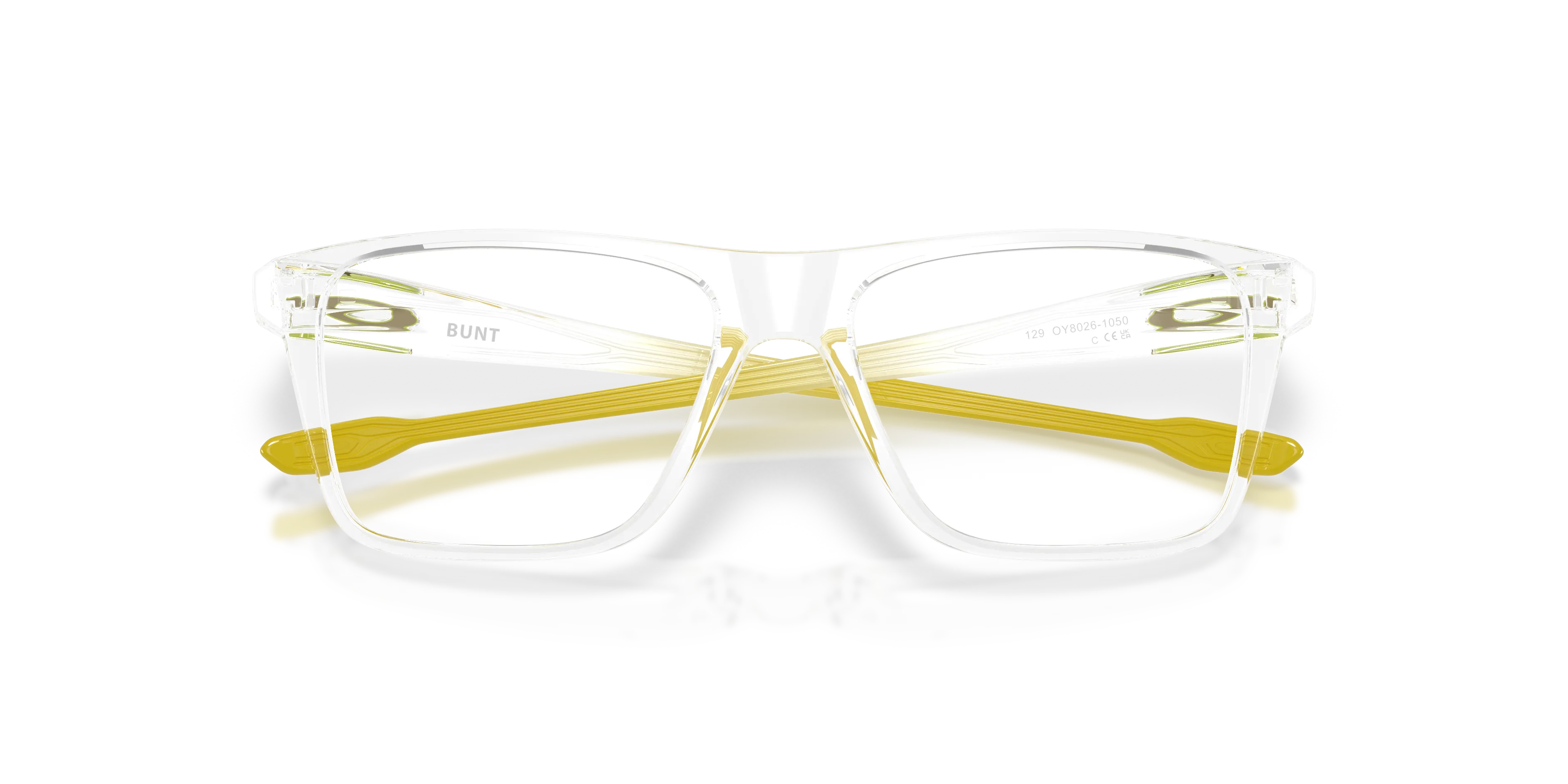 Oakley OY8026 BUNT 802610 Montature da vista bambino O_Matter Trasparente Trasparente Squadrata Normale - immagine 2