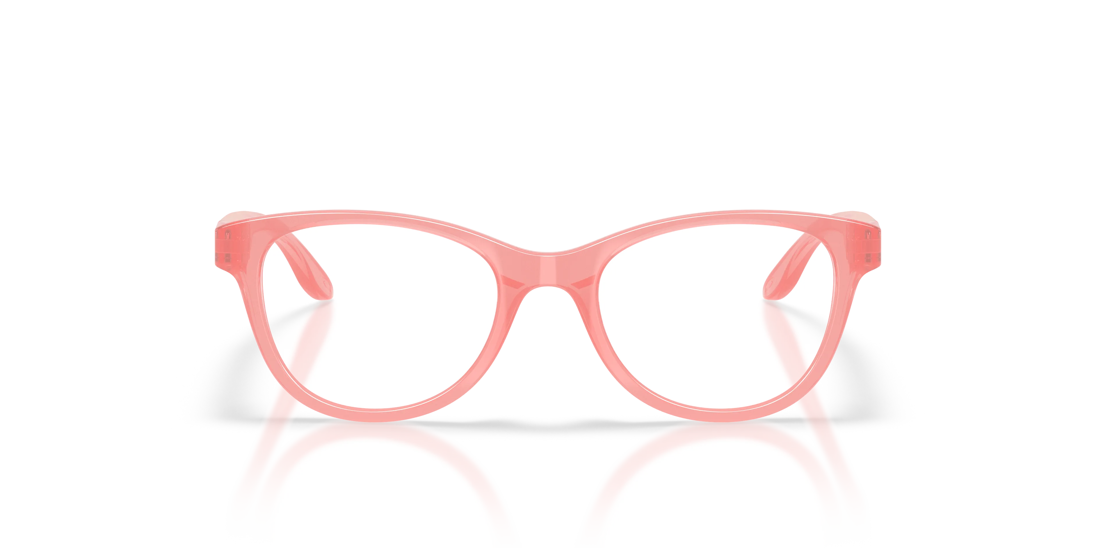 Oakley OY8022 HUMBLY 802207 Montature da vista bambino O_Matter Rosa Trasparente Rotonda Normale - immagine 3